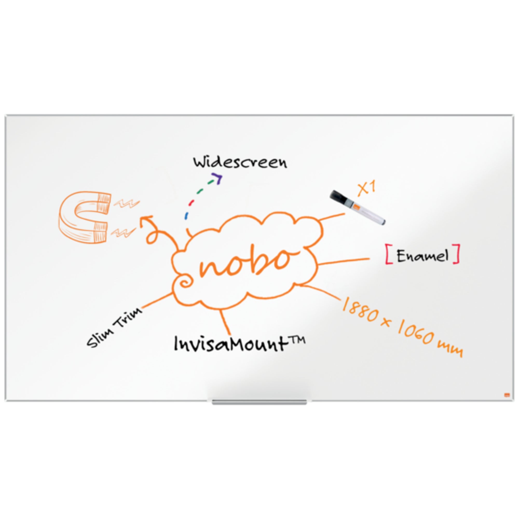 Nobo Whiteboard Impression Pro Widescreen