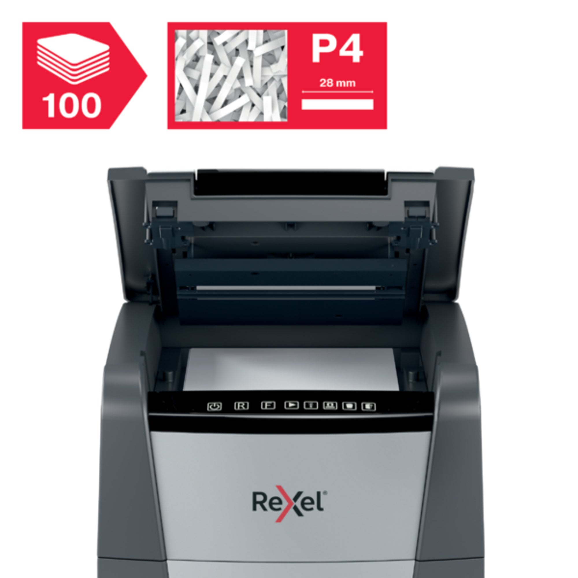 Rexel Aktenvernichter Optimum AutoFeed+ 100X