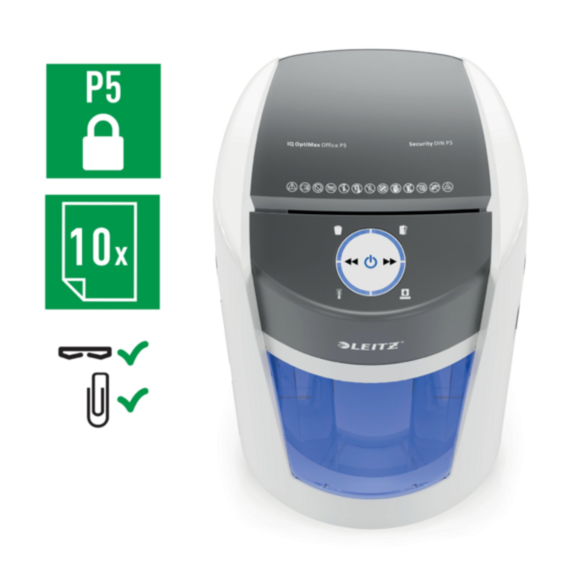 Leitz Aktenvernichter IQ OptiMax 550