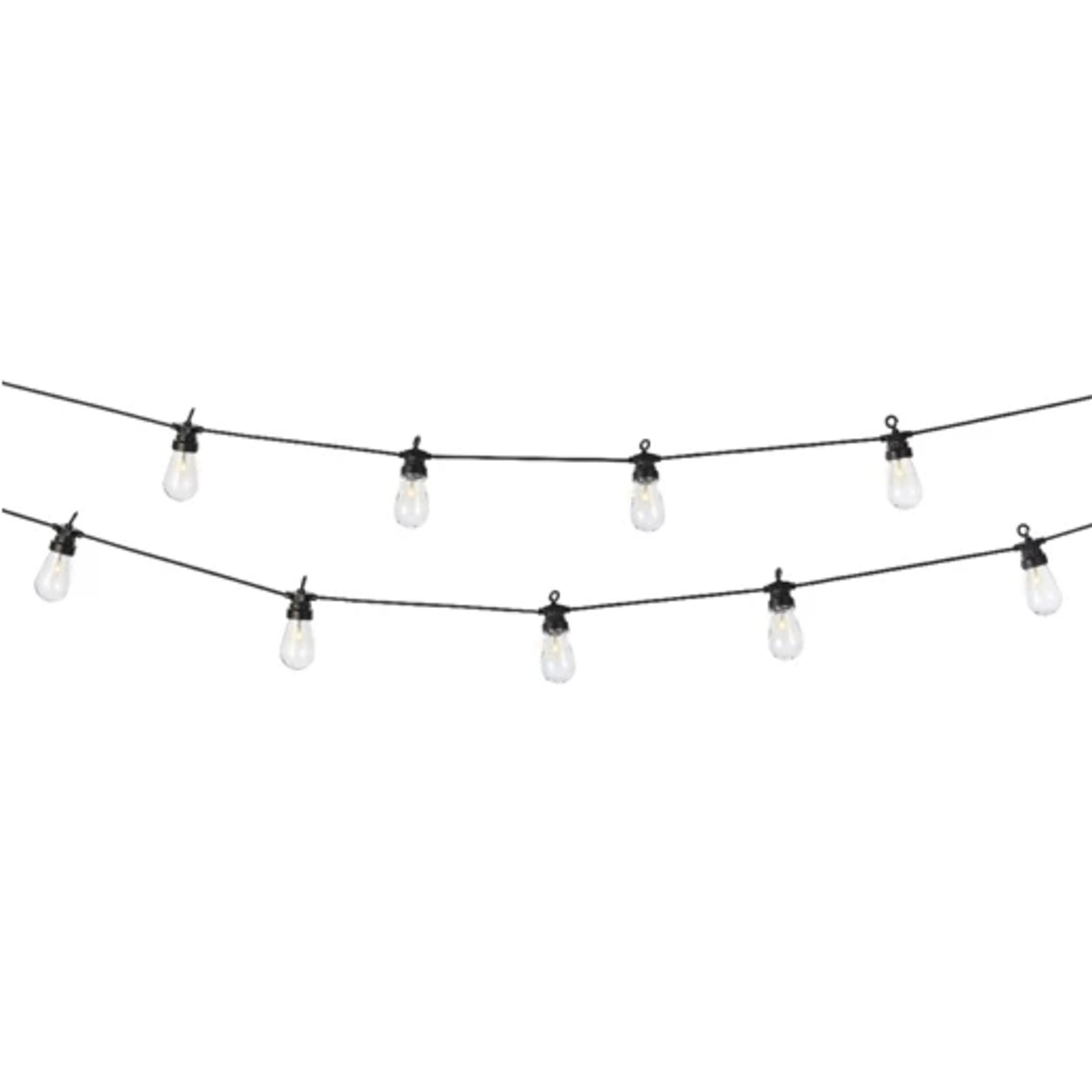 LUMINEO LED Lichterkette 4x950cm Outdoor