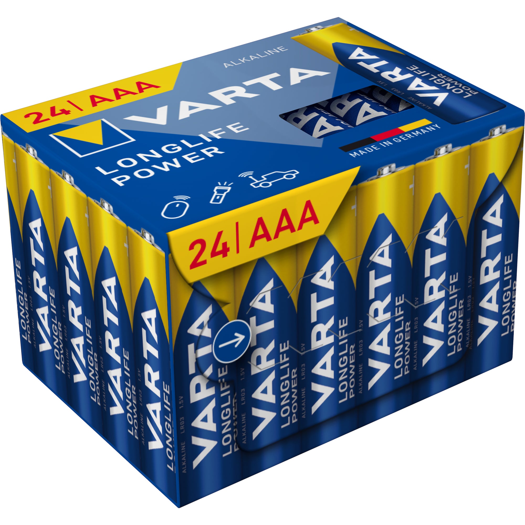 Varta Batterie Longlife Power AAA 24St