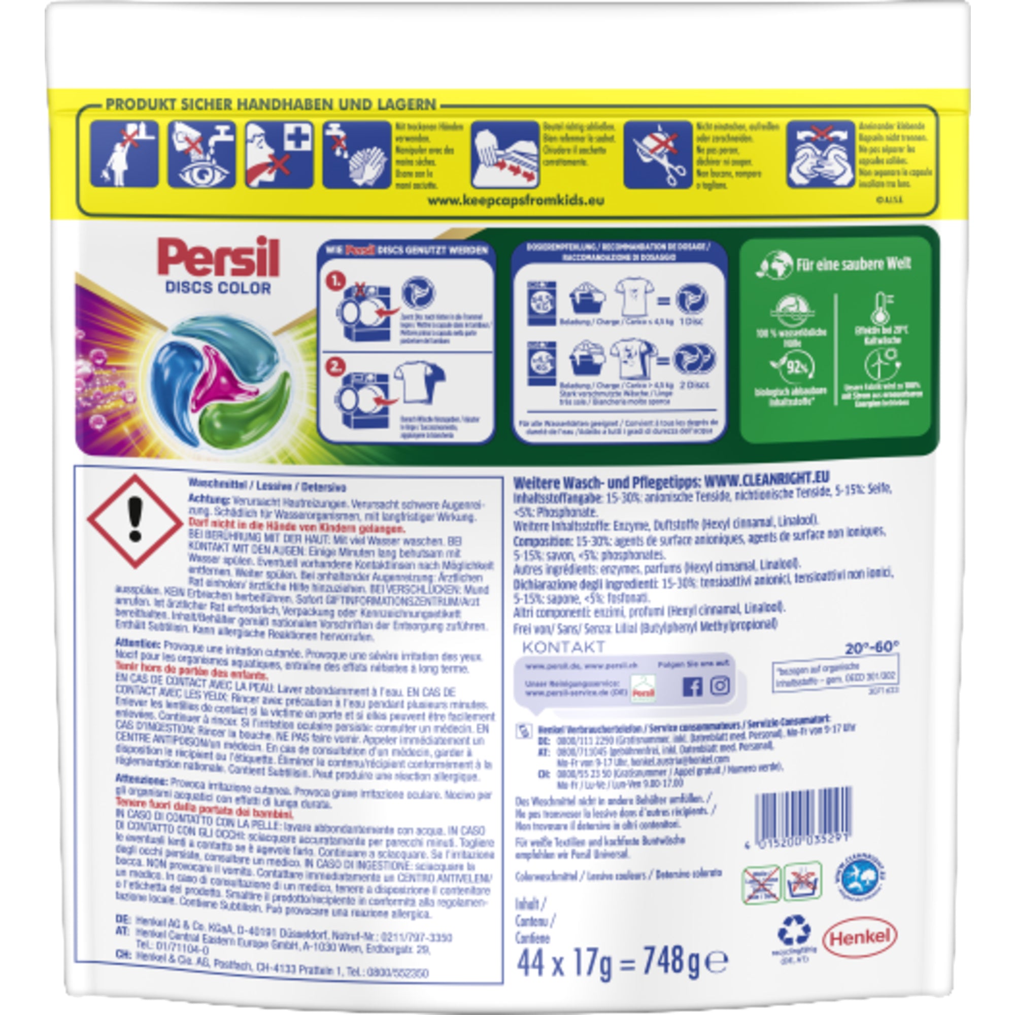 Persil Waschmittel Color 4in1