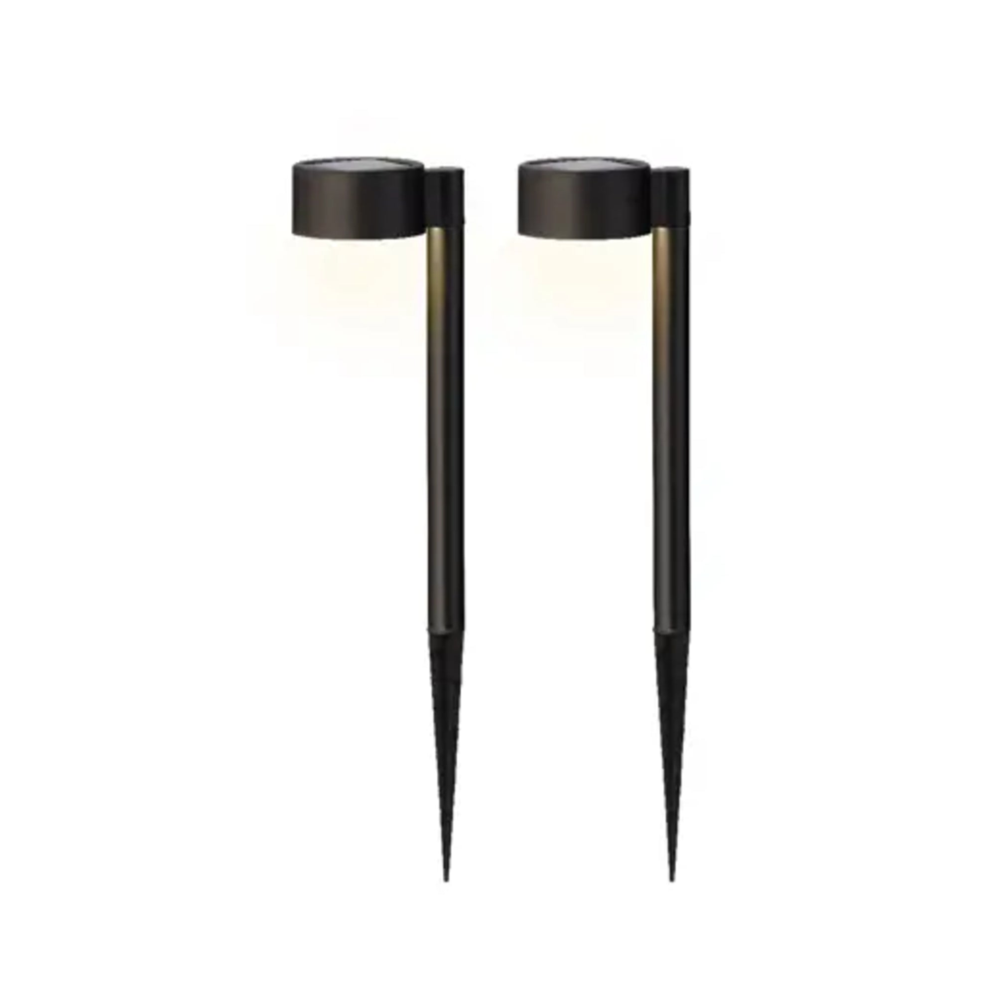 LUMINEO Solar Stabbeleuchtung 11,8x.8,3x47,5cm 2St