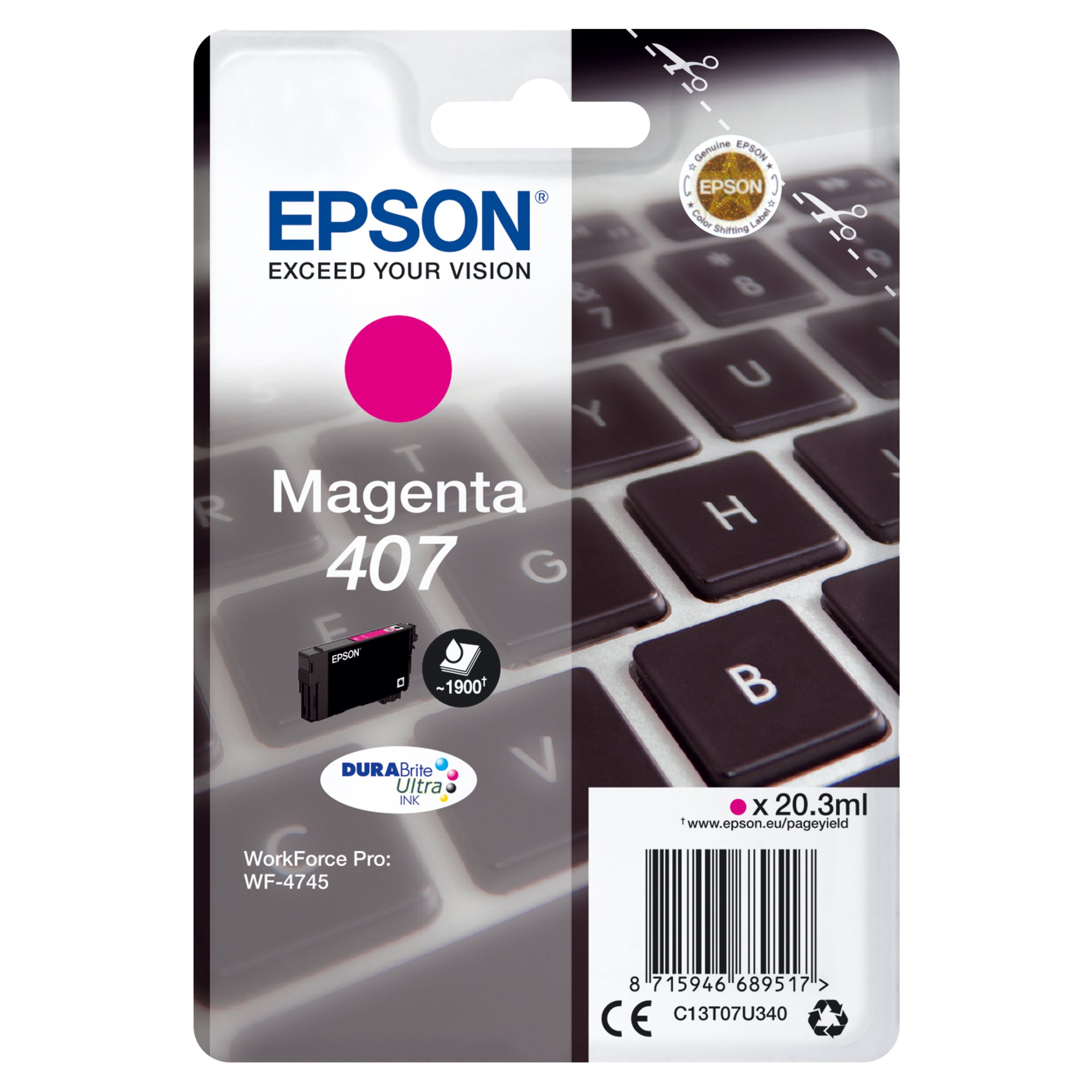 Epson Tintenpatrone, magenta