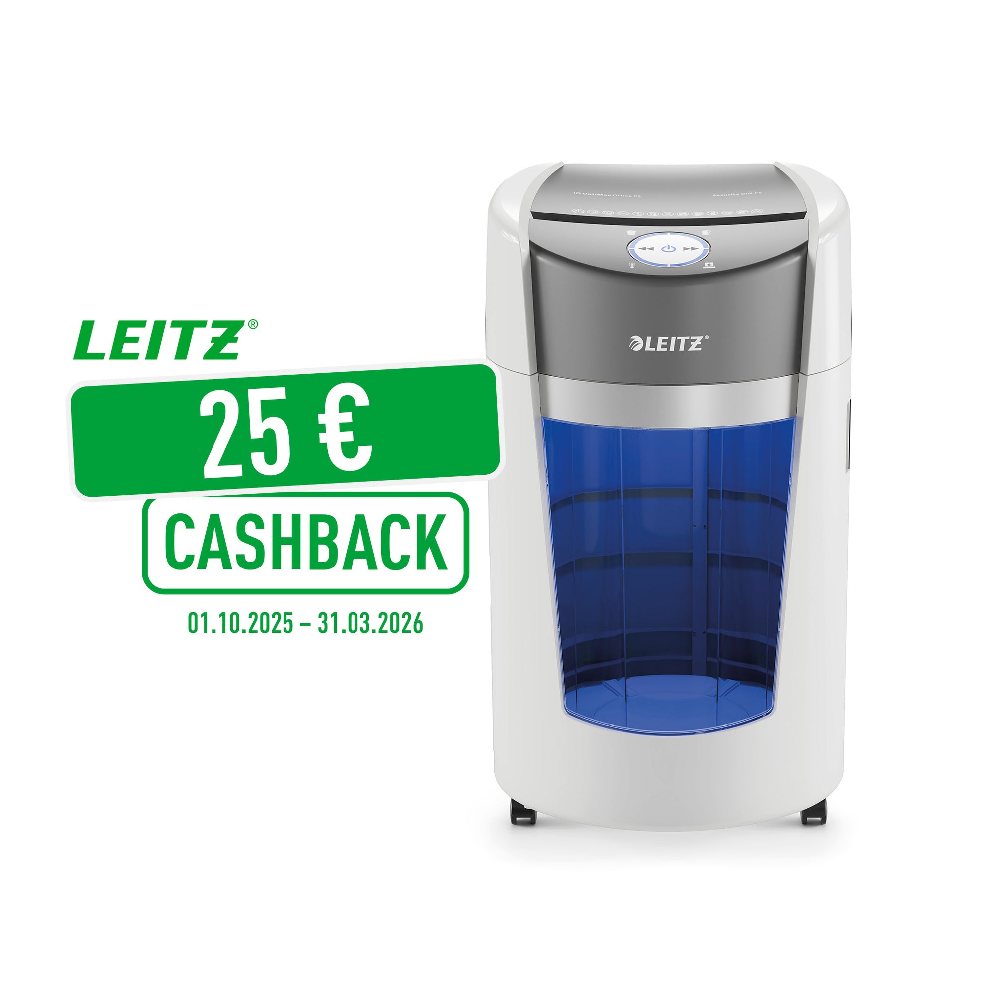 Leitz Aktenvernichter IQ OptiMax 550