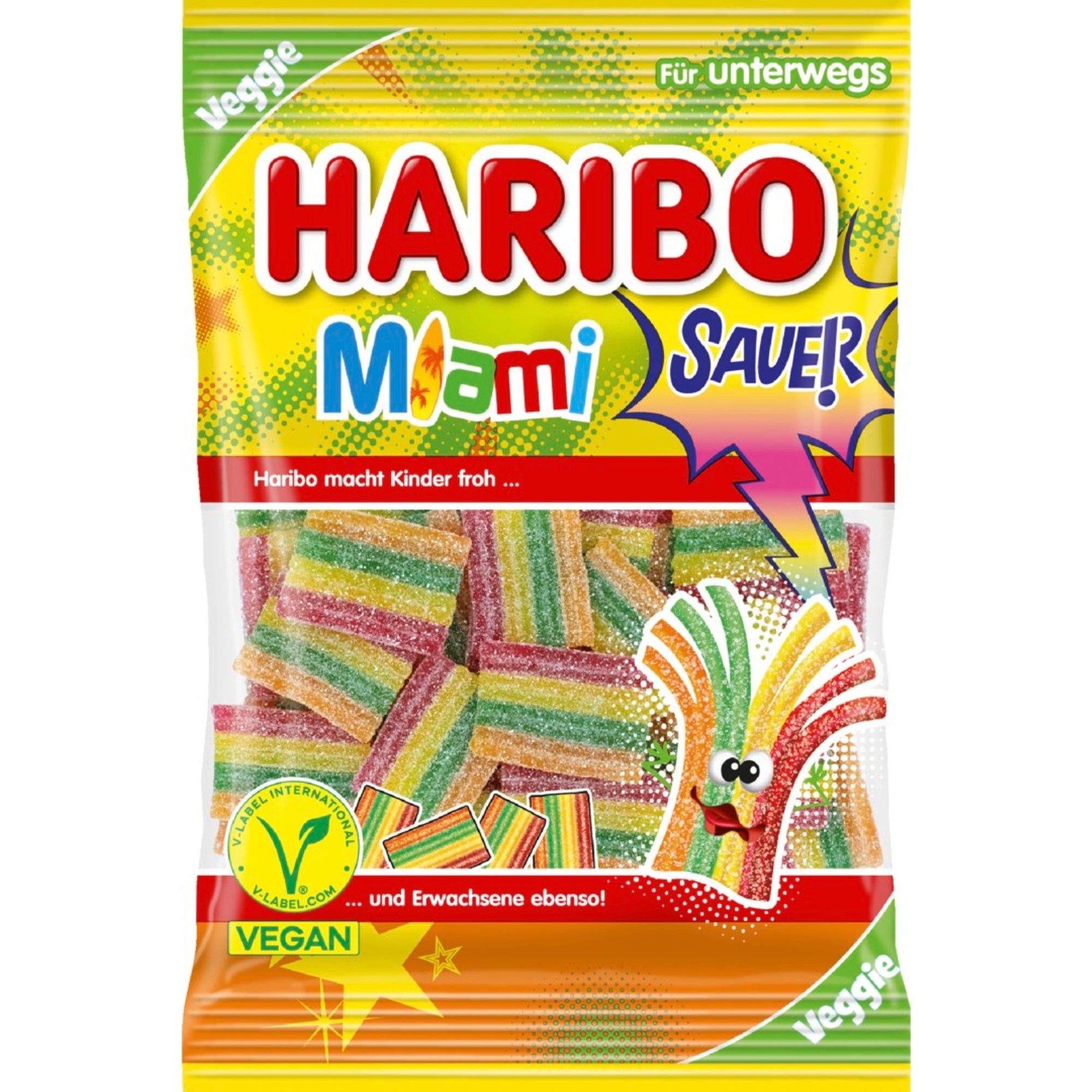 HARIBO Fruchtgummi Miami Sauer