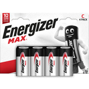 Energizer Batterie Max C/Baby 4St