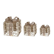 Lumineo Geschenkschachtel Micro LED 25x25x30cm