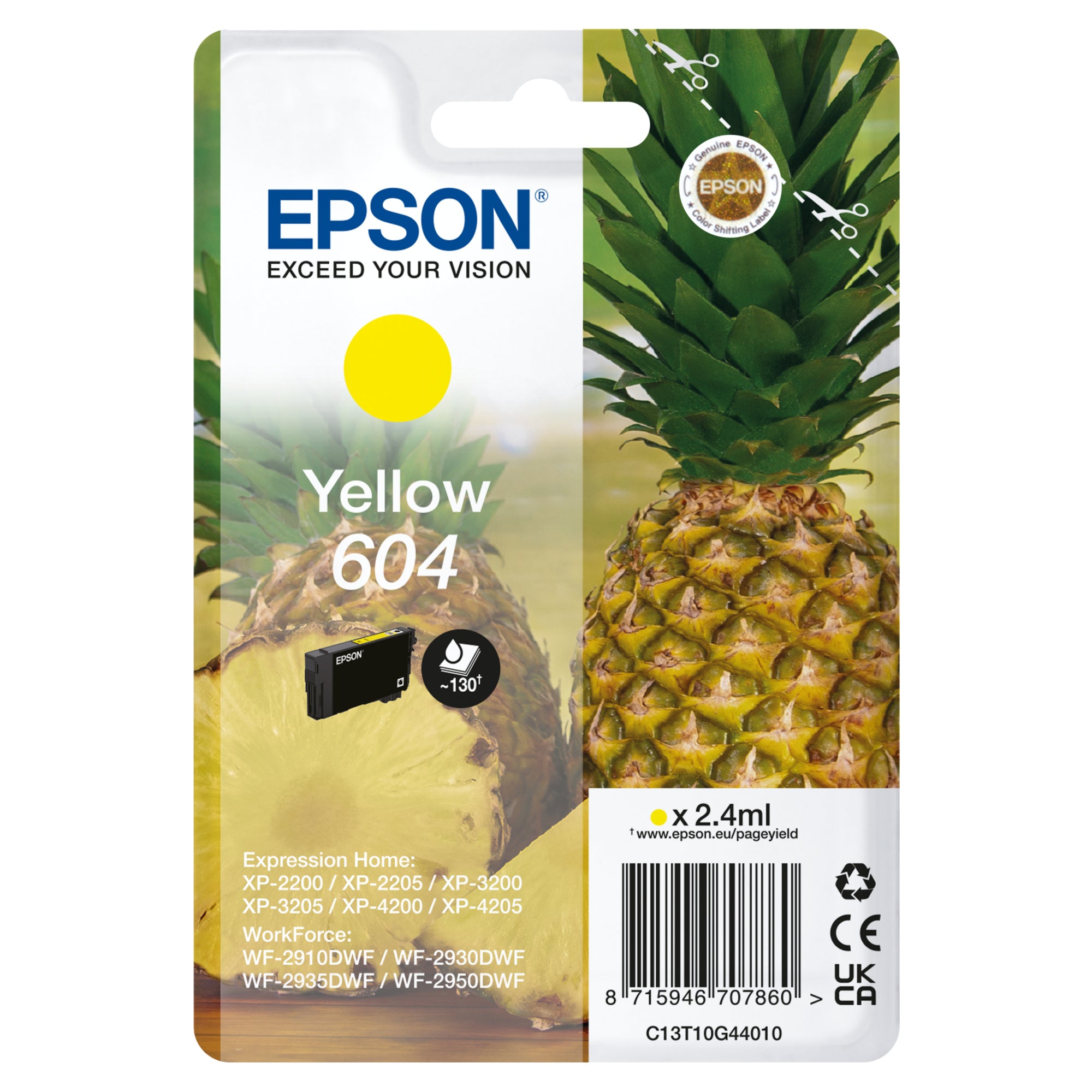 Epson Tintenpatrone, gelb