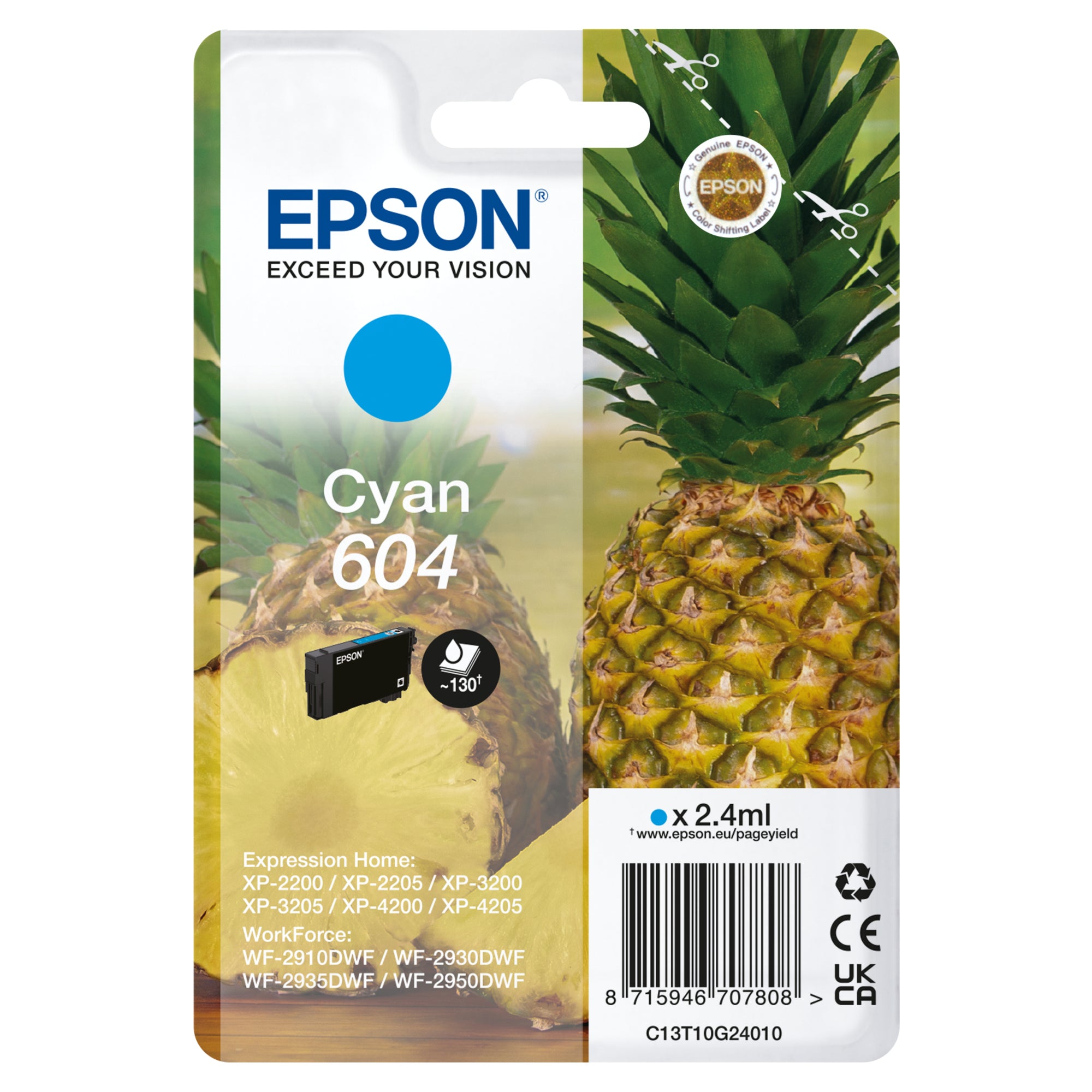 Epson Tintenpatrone, cyan