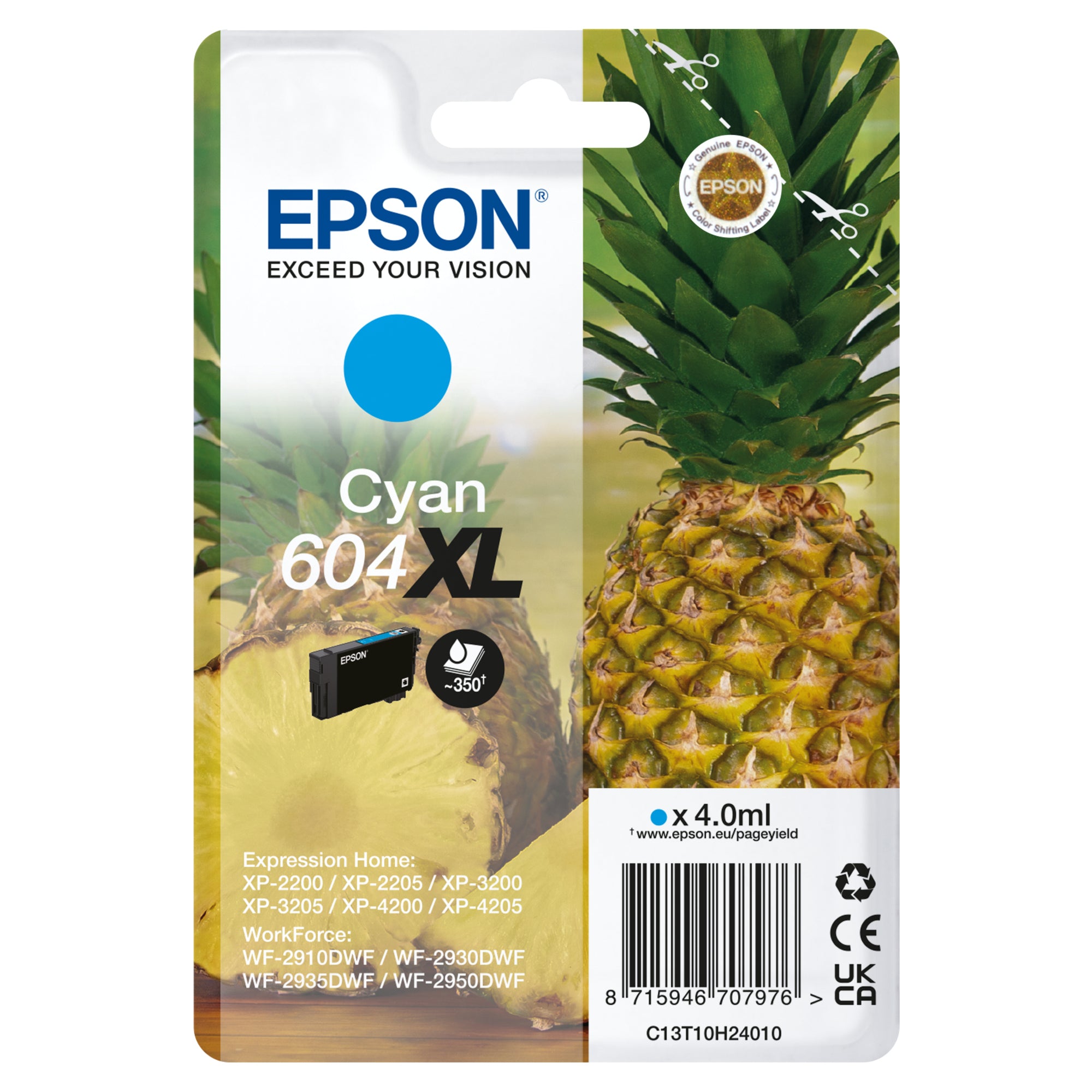 Epson Tintenpatrone, cyan