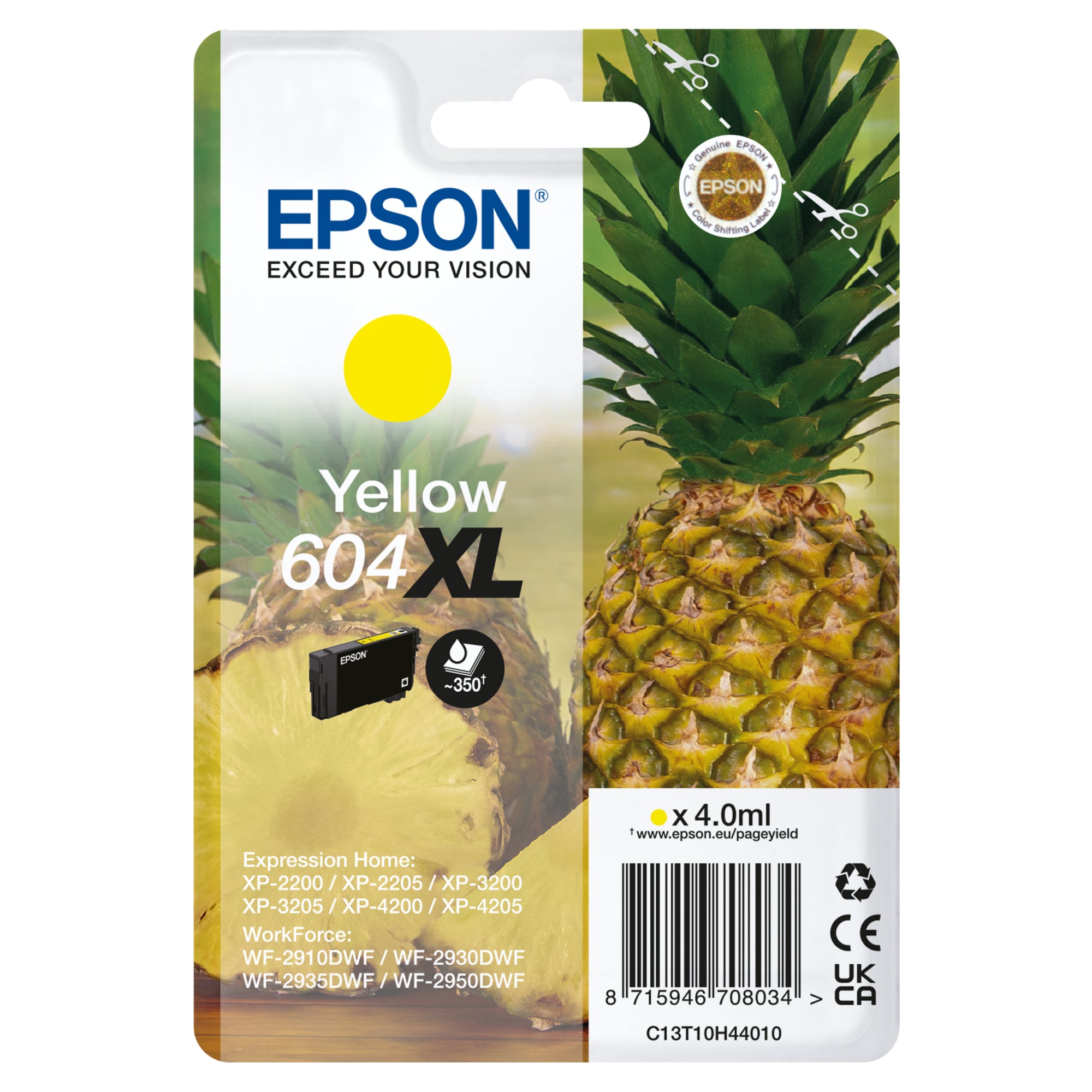 Epson Tintenpatrone, gelb
