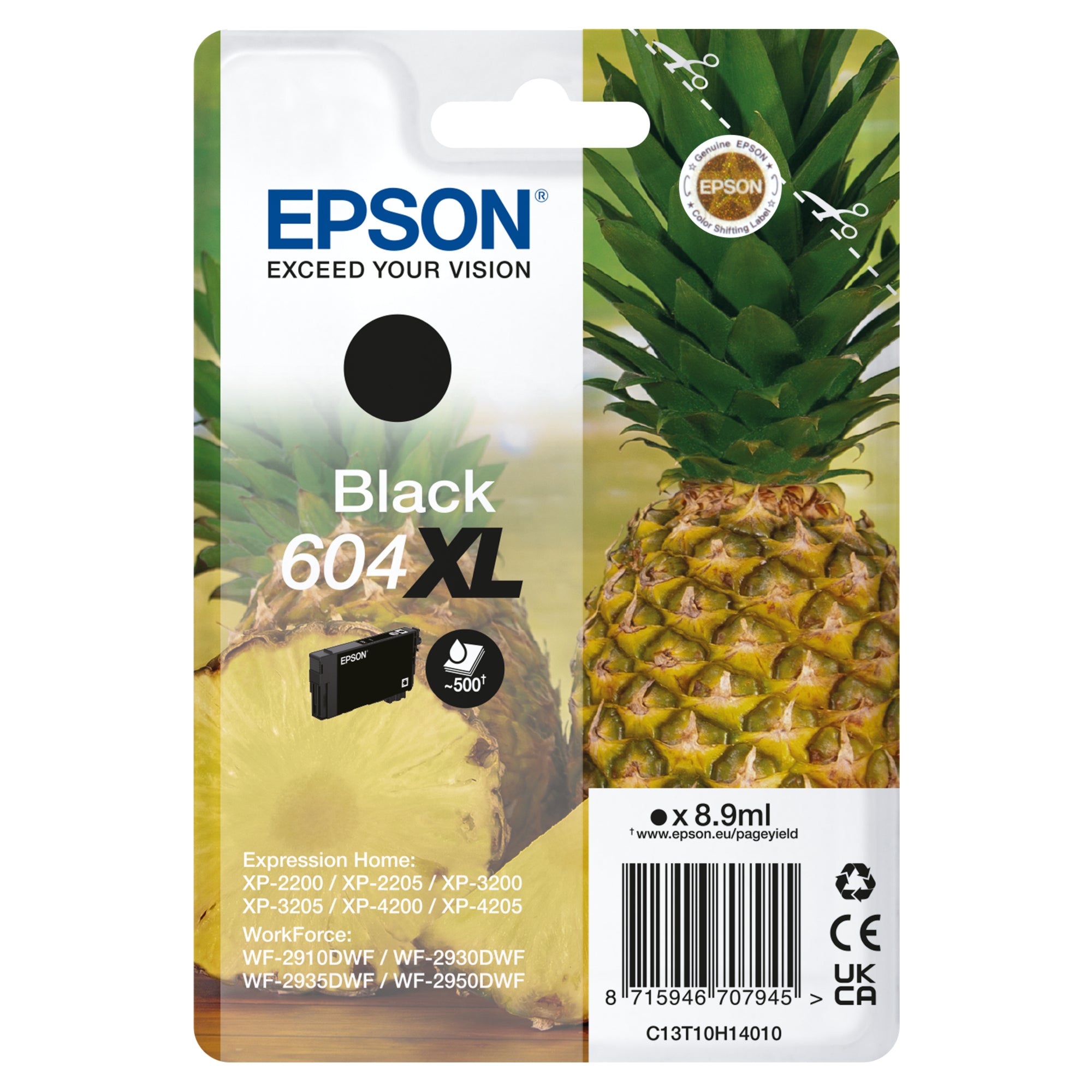 Epson Tintenpatrone, schwarz