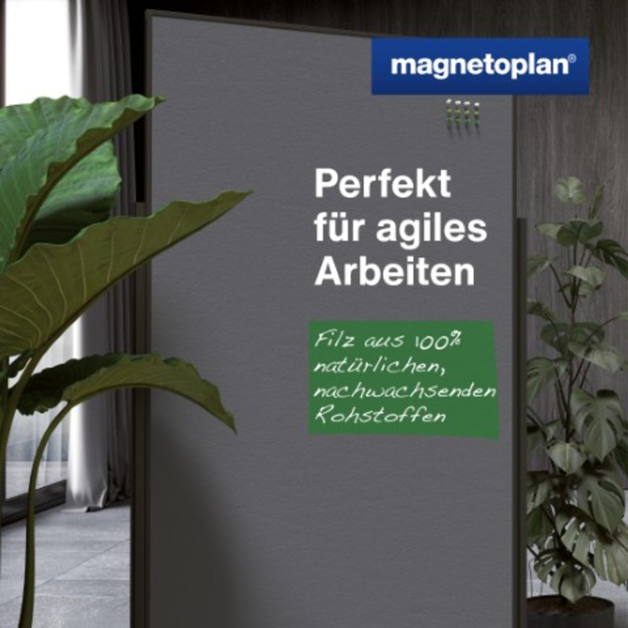 magnetoplan Moderationstafel Design VarioPin