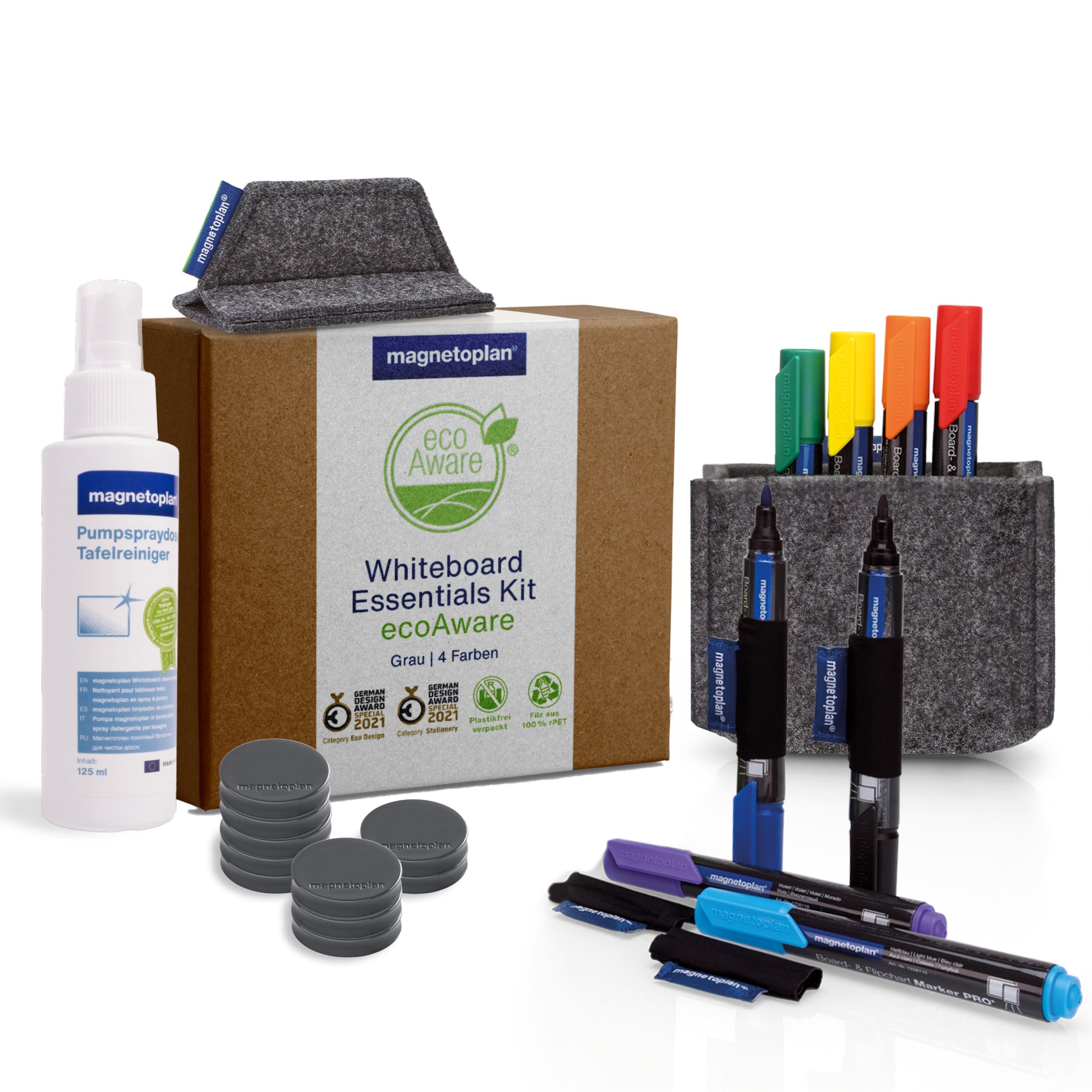 magnetoplan Starterset Whiteboard Essentials Kit