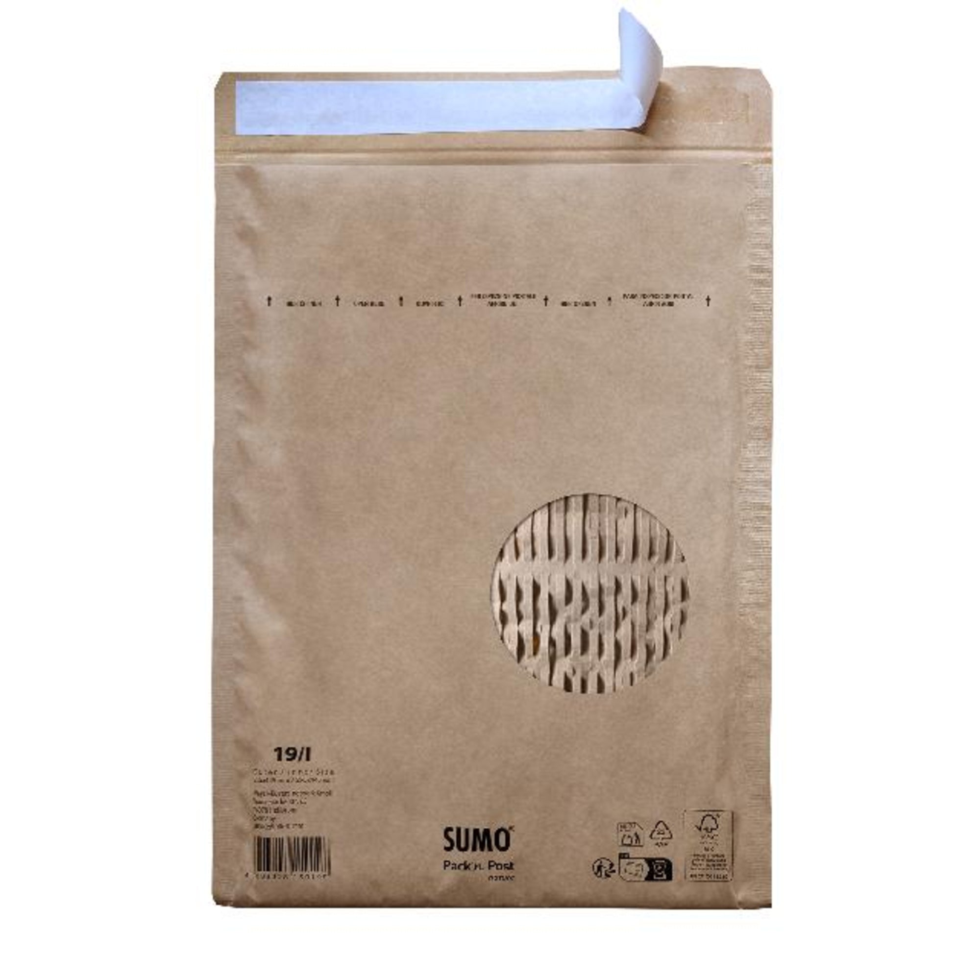 SUMO Papierpolstertasche Pack'n Post nature