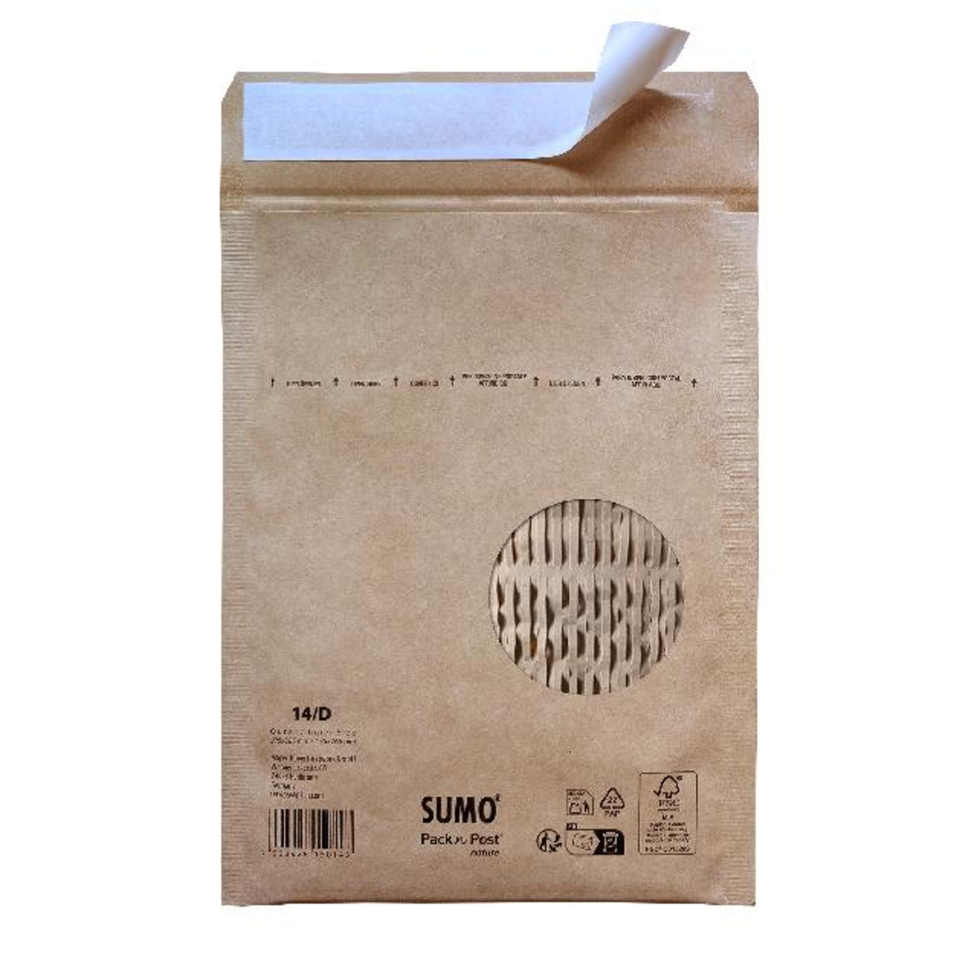 SUMO Papierpolstertasche 195x265mm br 10St