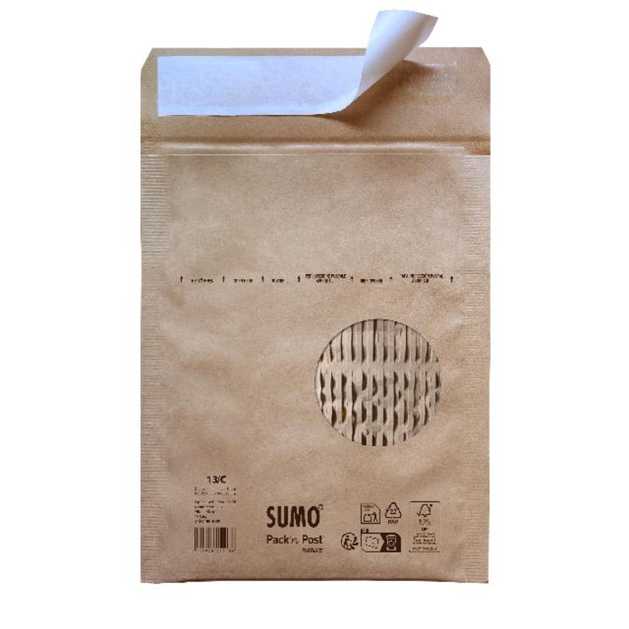 SUMO Papierpolstertasche 165x215mm br 10St