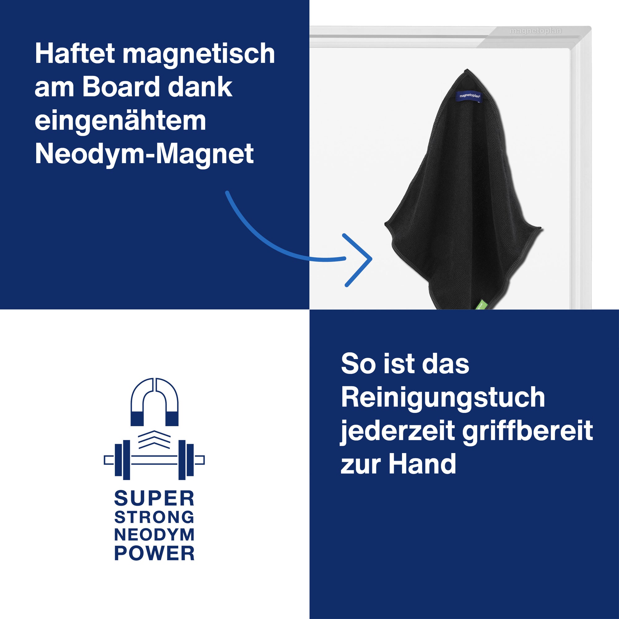 magnetoplan Microfasertücher magnetoCleaner