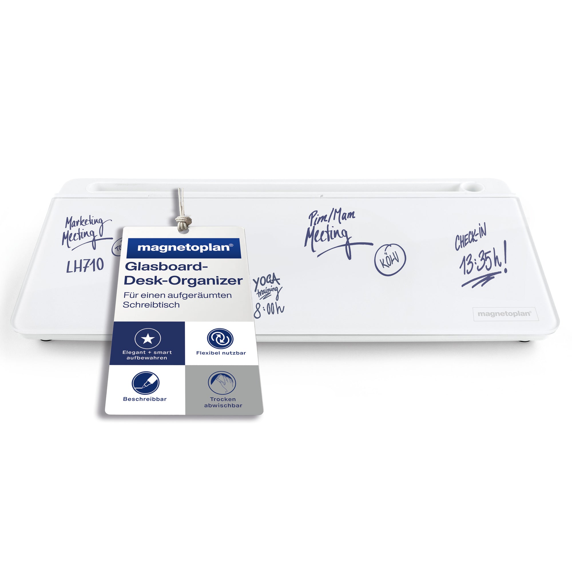 magnetoplan Memoboard Desk-Organizer