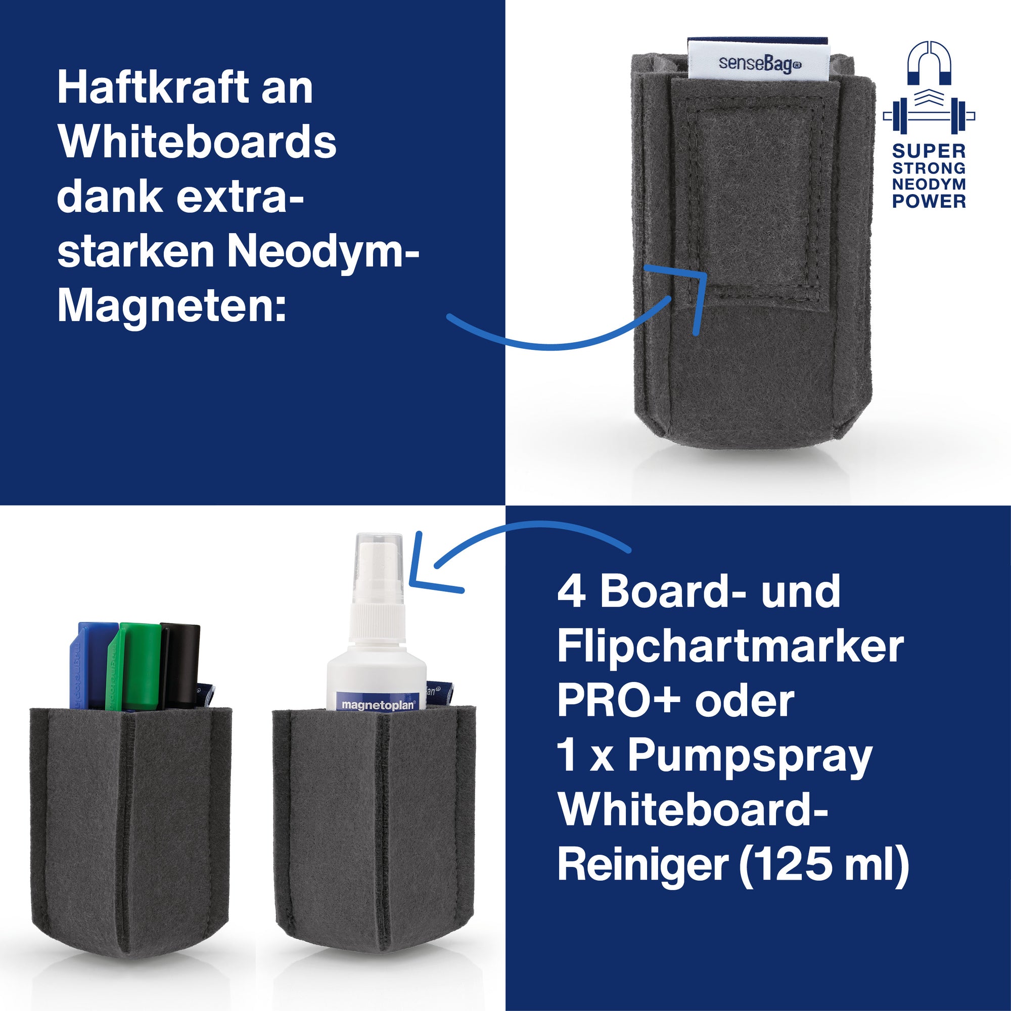 magnetoplan Stiftehalter magnetoTray ecoAware SMALL