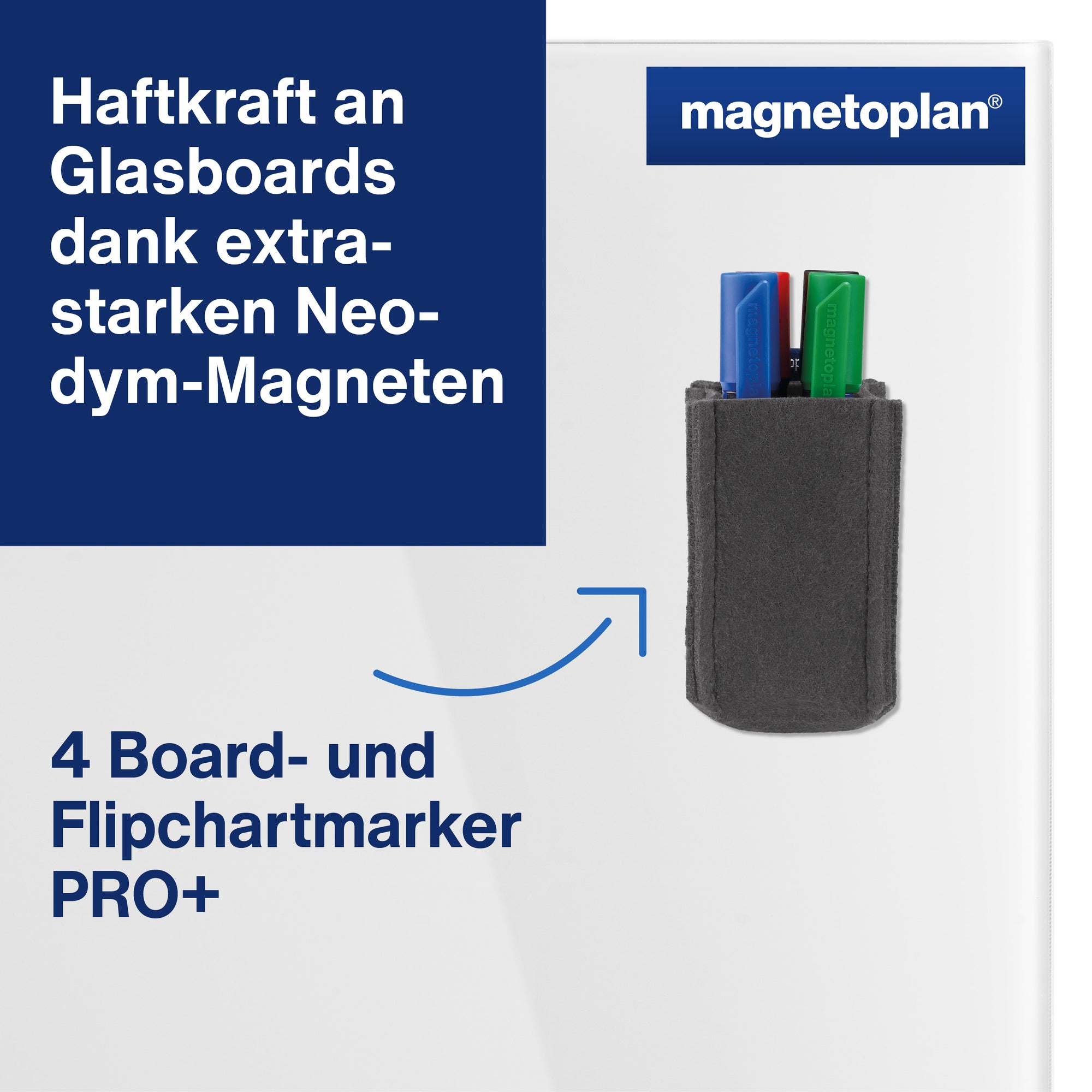 magnetoplan Stiftehalter magnetoTray ecoAware SMALL