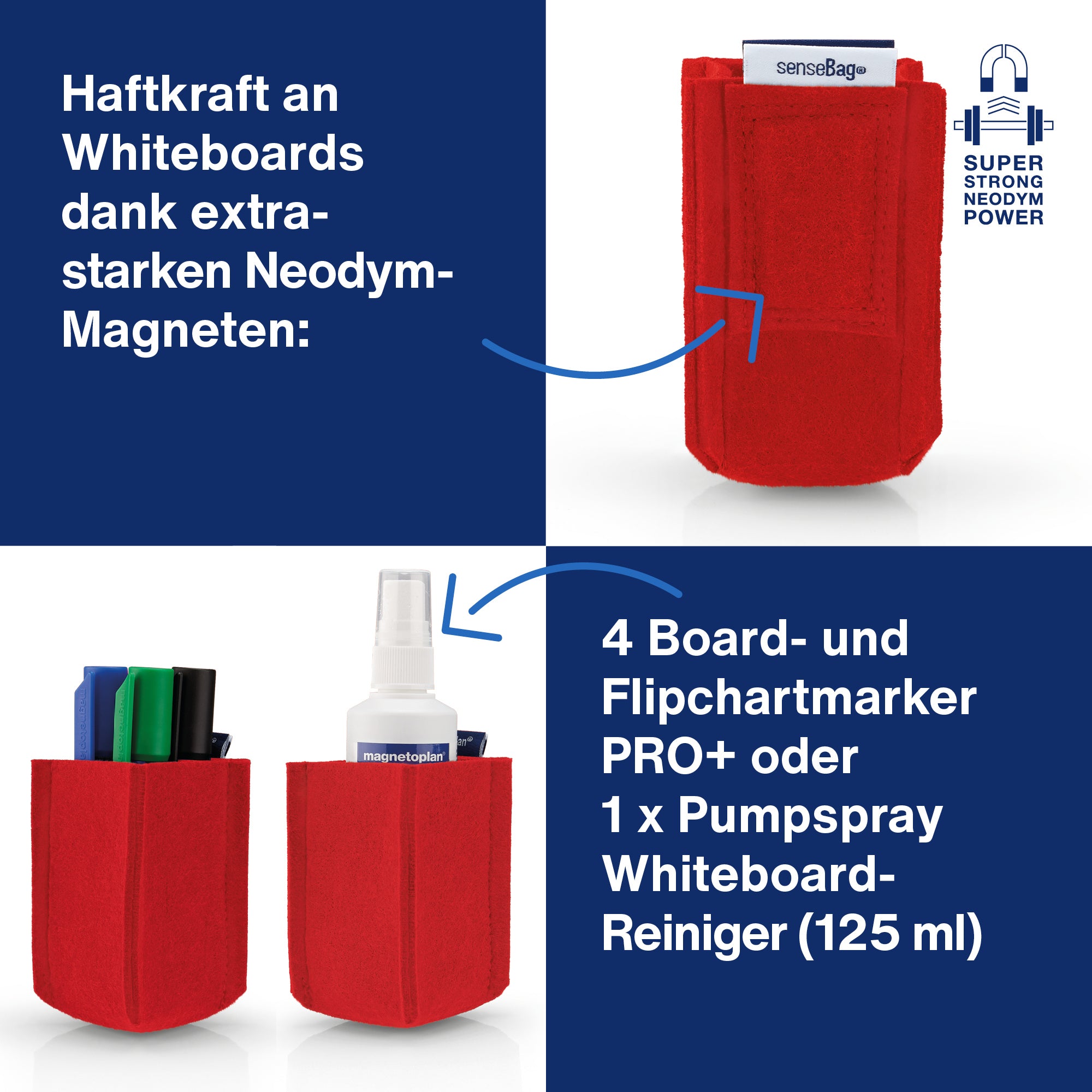 magnetoplan Stiftehalter magnetoTray ecoAware SMALL