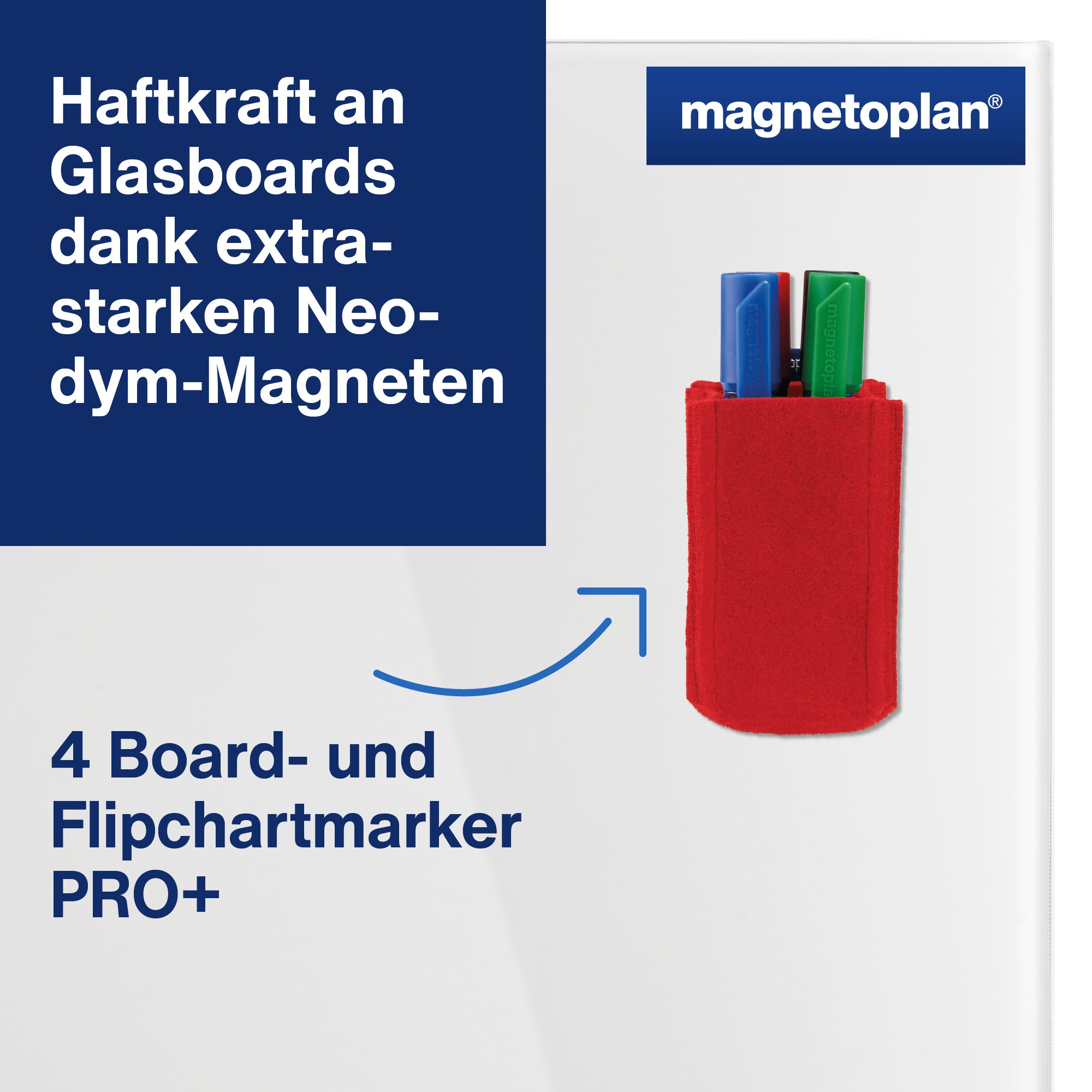 magnetoplan Stiftehalter magnetoTray ecoAware SMALL