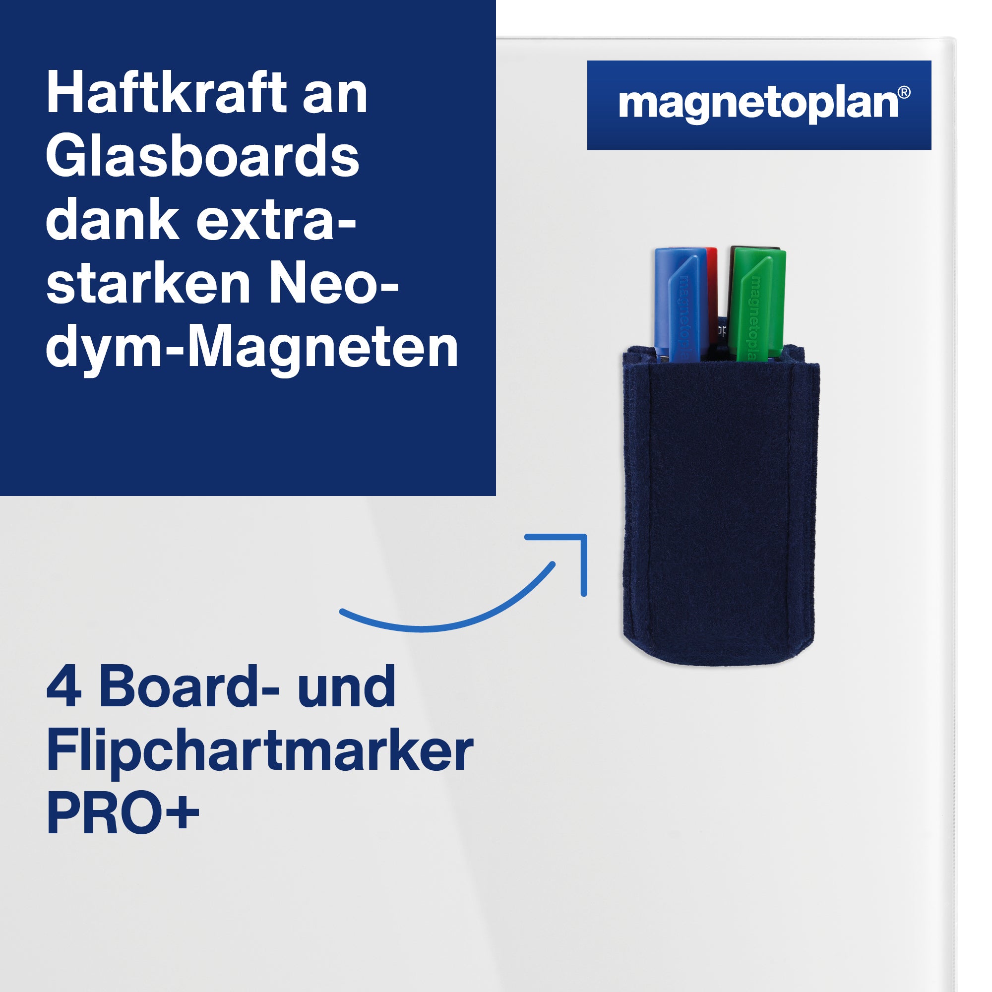 magnetoplan Stiftehalter magnetoTray ecoAware SMALL