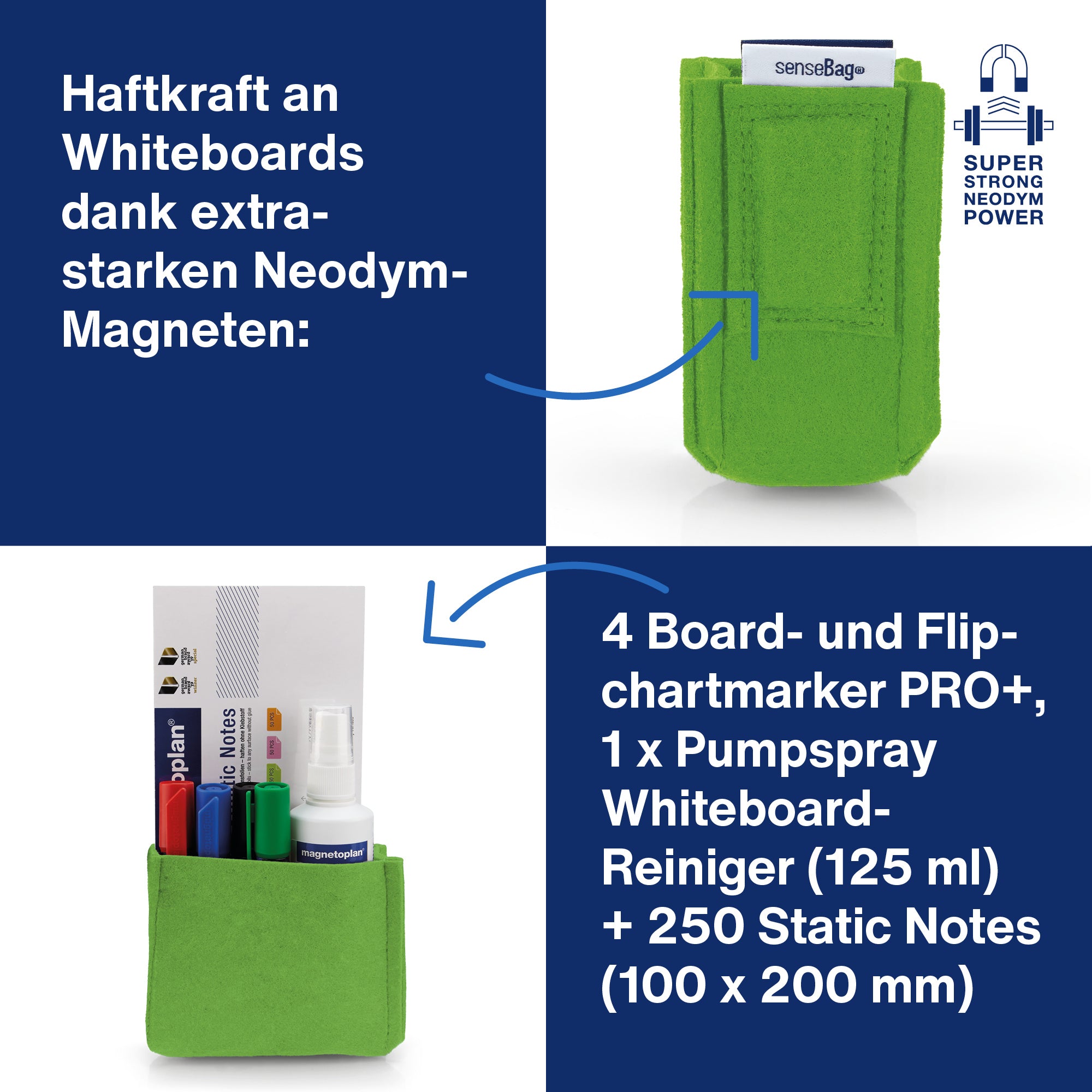 magnetoplan Stiftehalter magnetoTray ecoAware MEDIUM