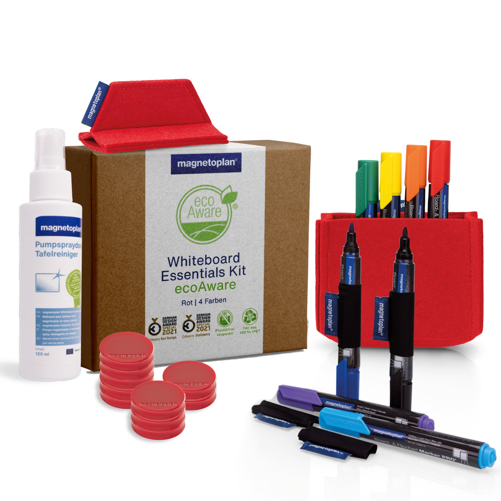 magnetoplan Starterset Whiteboard Essentials Kit