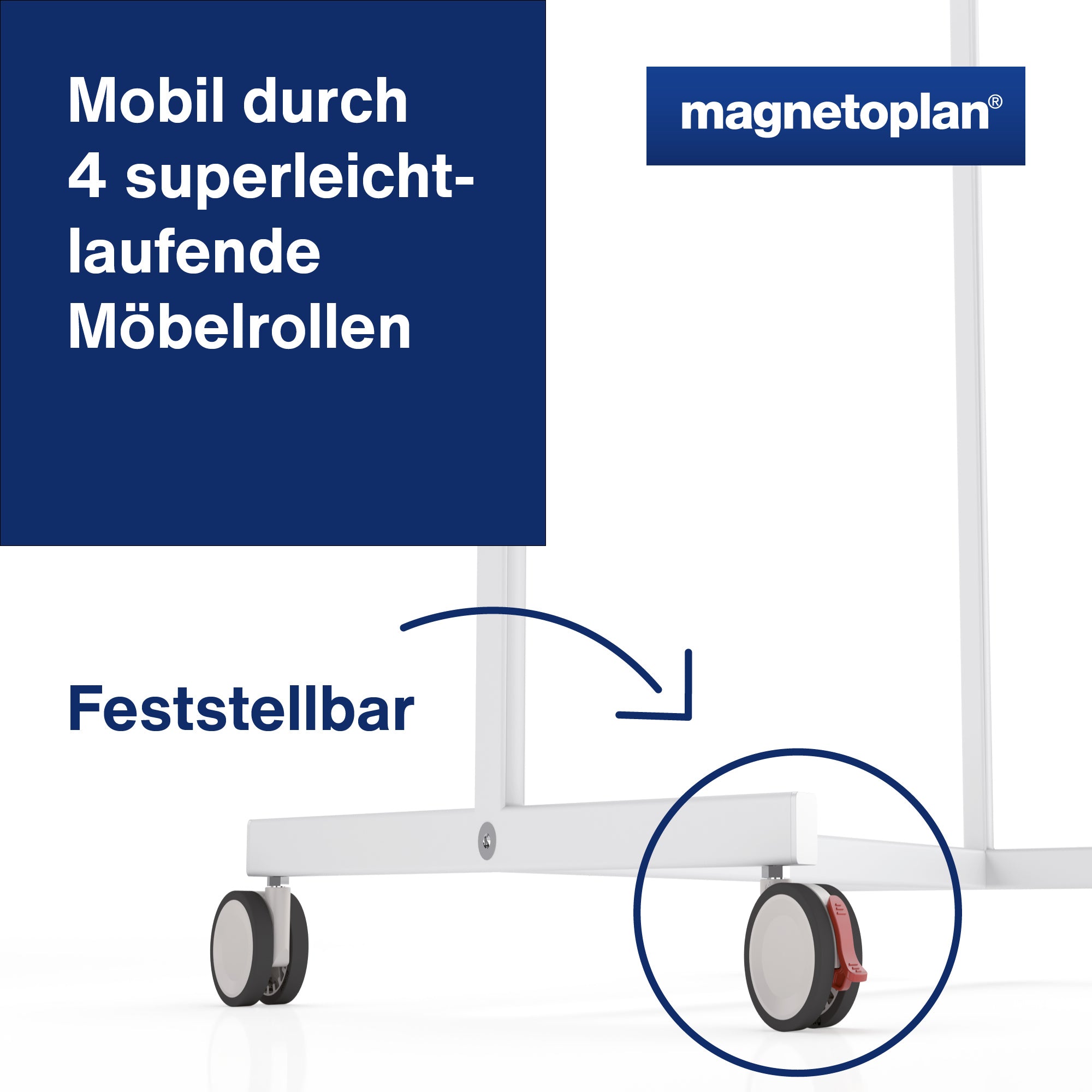 magnetoplan Multifunktionstafel Universal 3-in-1