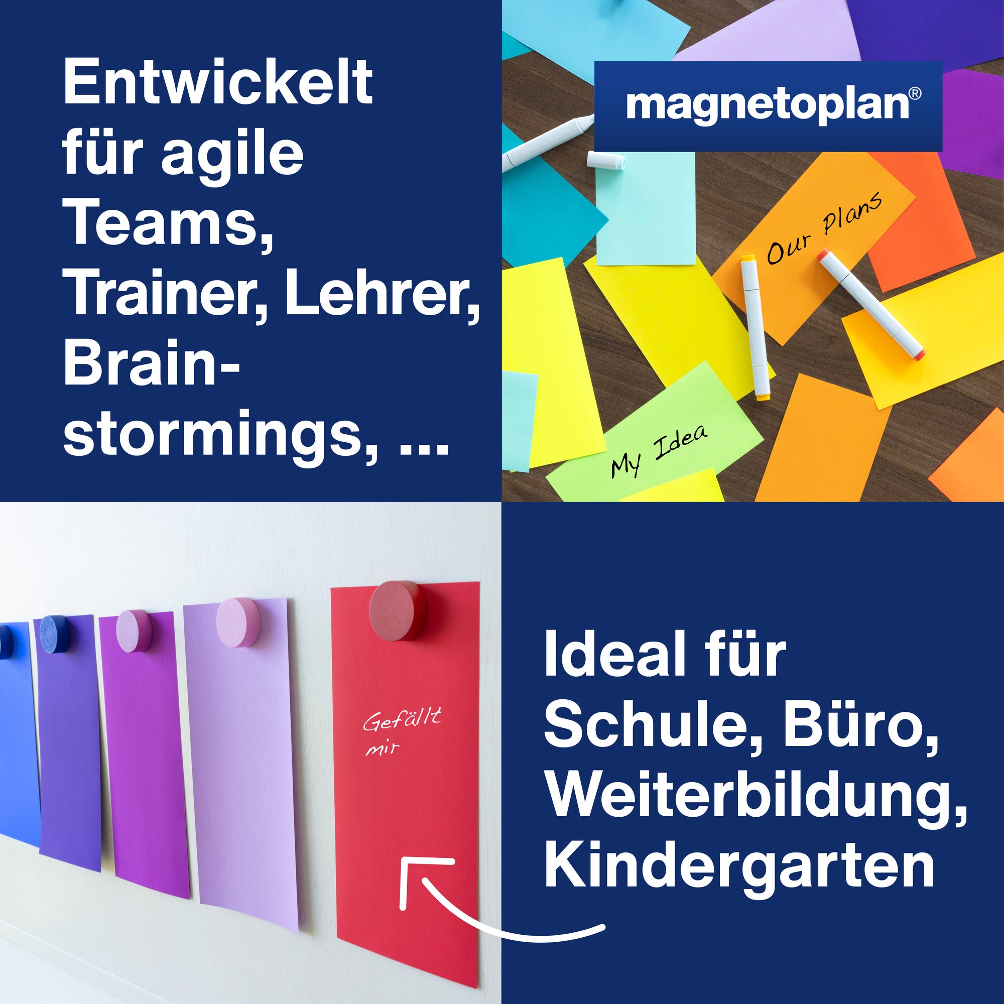 magnetoplan Moderationskarte Dawn