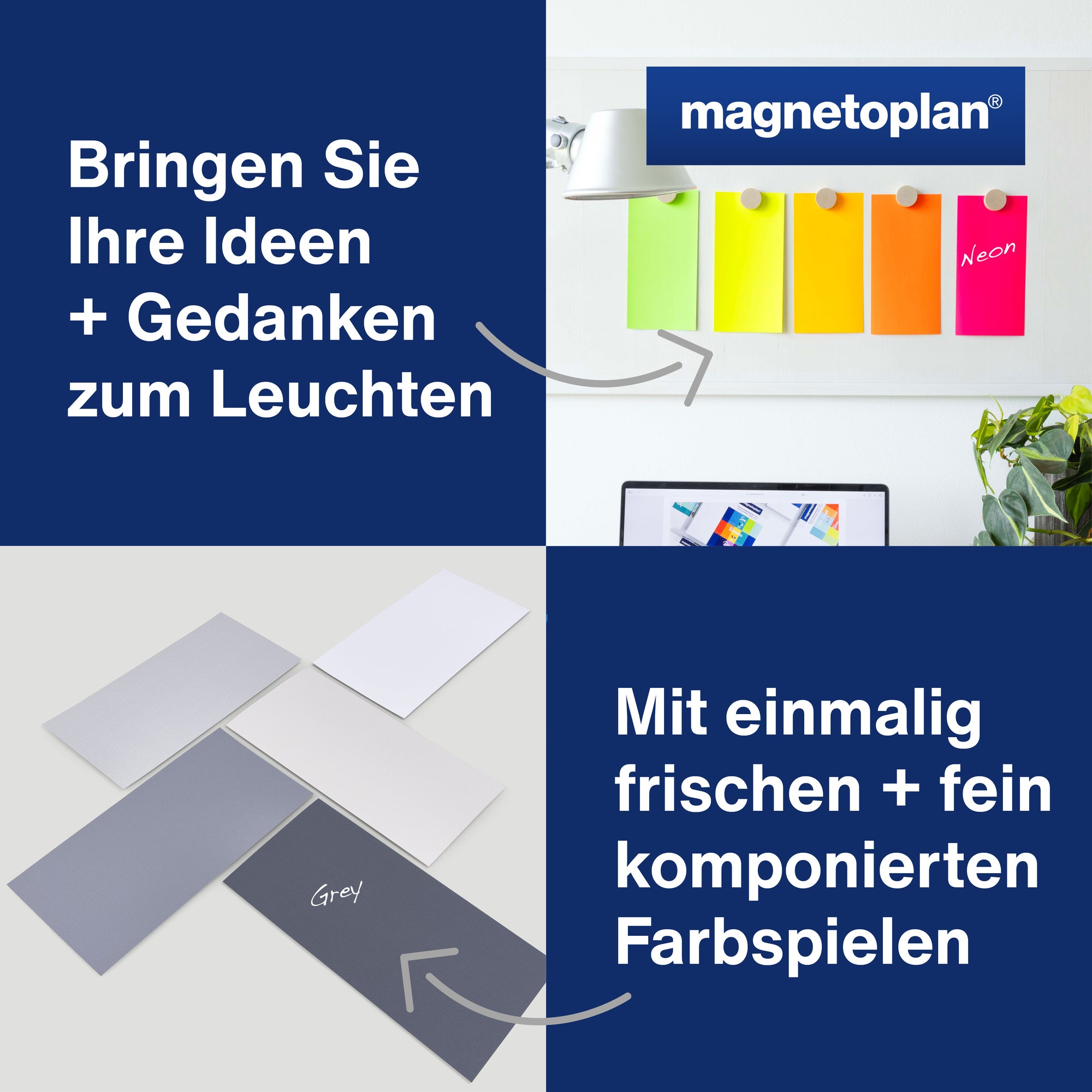 magnetoplan Moderationskarte Set 2