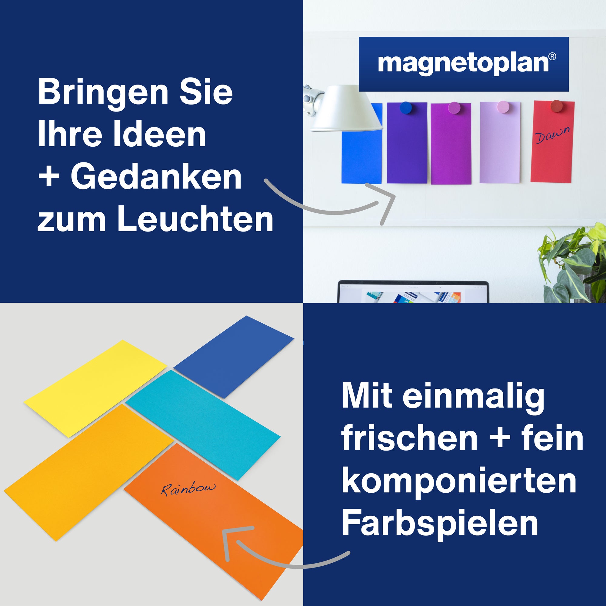 magnetoplan Moderationskarte Set 1