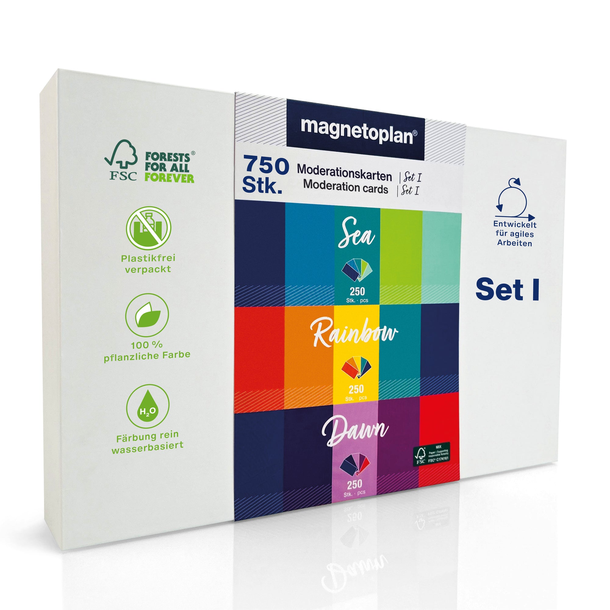 magnetoplan Moderationskarte Set 1