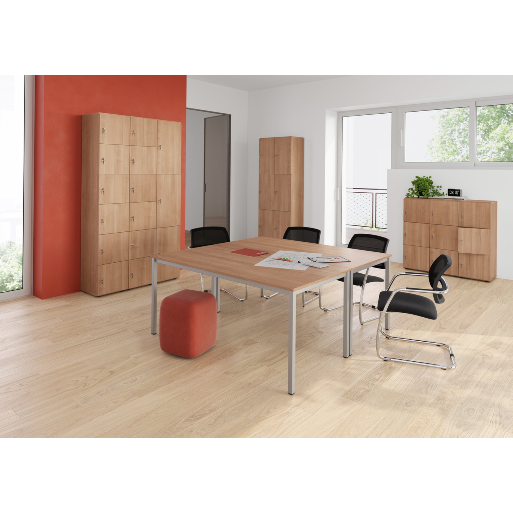 Hammerbacher Schließfachschrank, 400 x 1.100 x 420 mm (B x H x T)