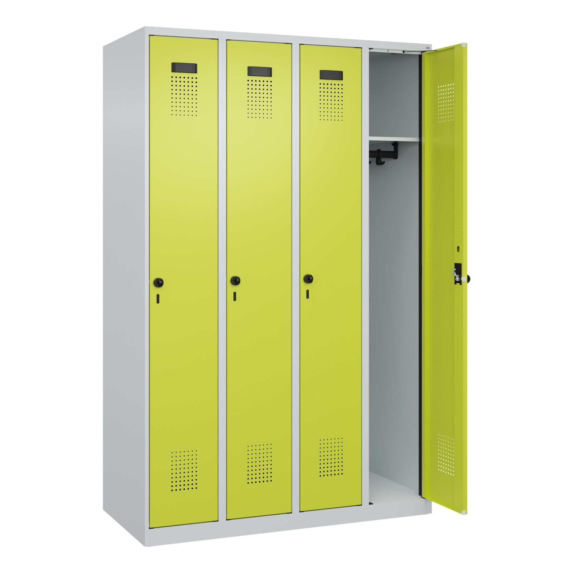 C+P Spind Evolo PLUS 4Abt 1850x1200x500 lgr/cgn