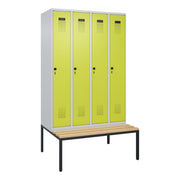 C+P Spind Evolo PLUS Bank 4Abt 2120x1200x815 lgr/cgn