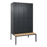 C+P Spind Evolo PLUS Bank 4Abt 2120x1200x815 sgr/sgr