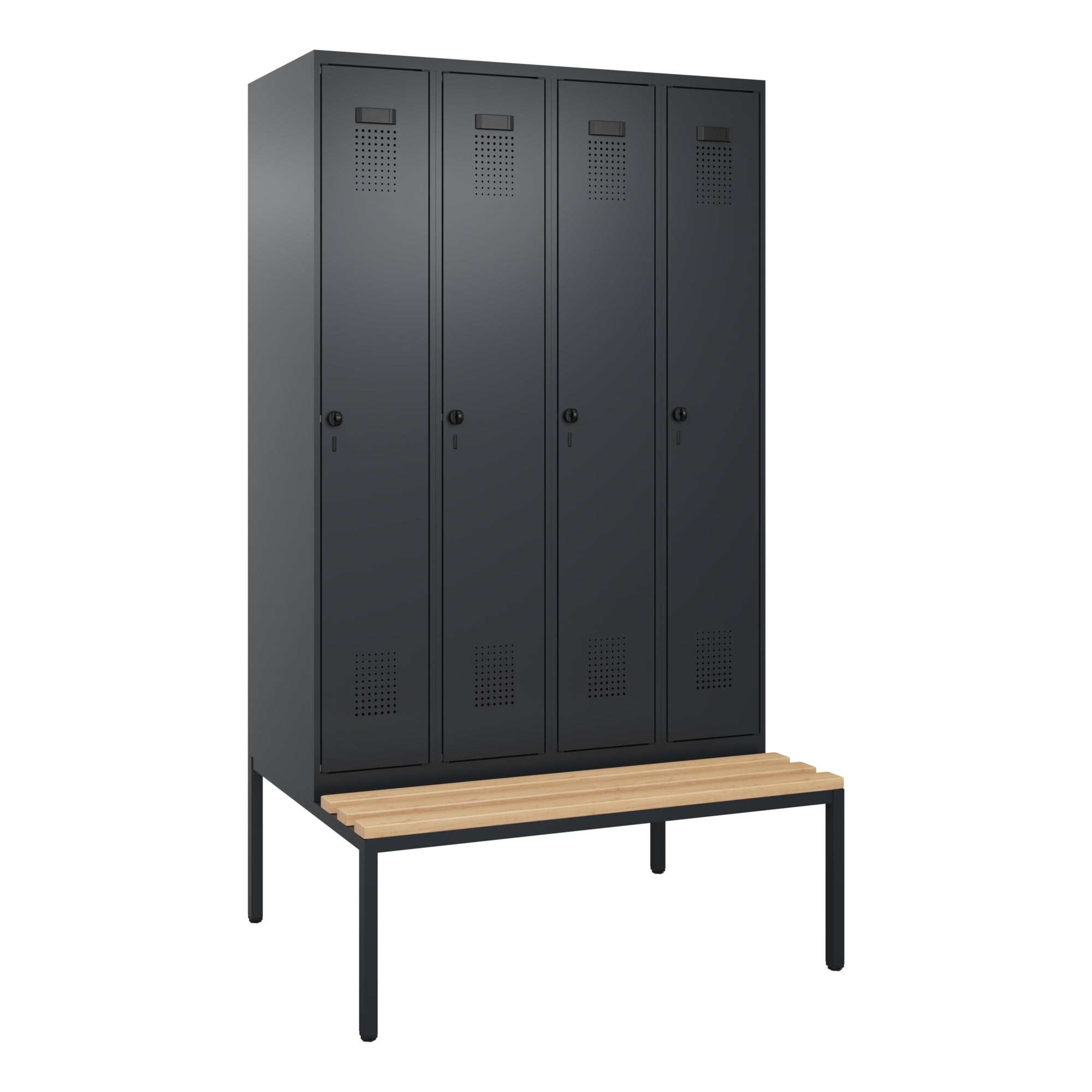 C+P Spind Evolo PLUS Bank 4Abt 2120x1200x815 sgr/sgr