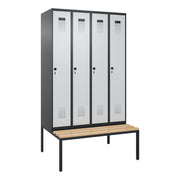 C+P Spind Evolo PLUS Bank 4Abt 2120x1200x815 sgr/lgr