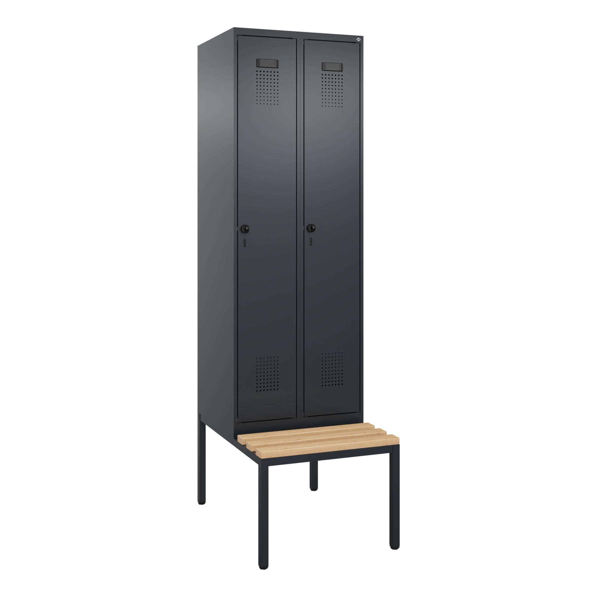 C+P Spind Evolo PLUS Bank 2Abt 2120x600x815 sgr/sgr