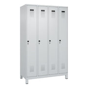 C+P Spind Evolo PLUS Füße 4Abt 1950x1200x500 lgr/lgr