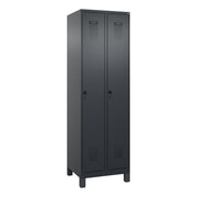 C+P Spind Evolo PLUS Füße 2Abt 1950x600x500 sgr/sgr