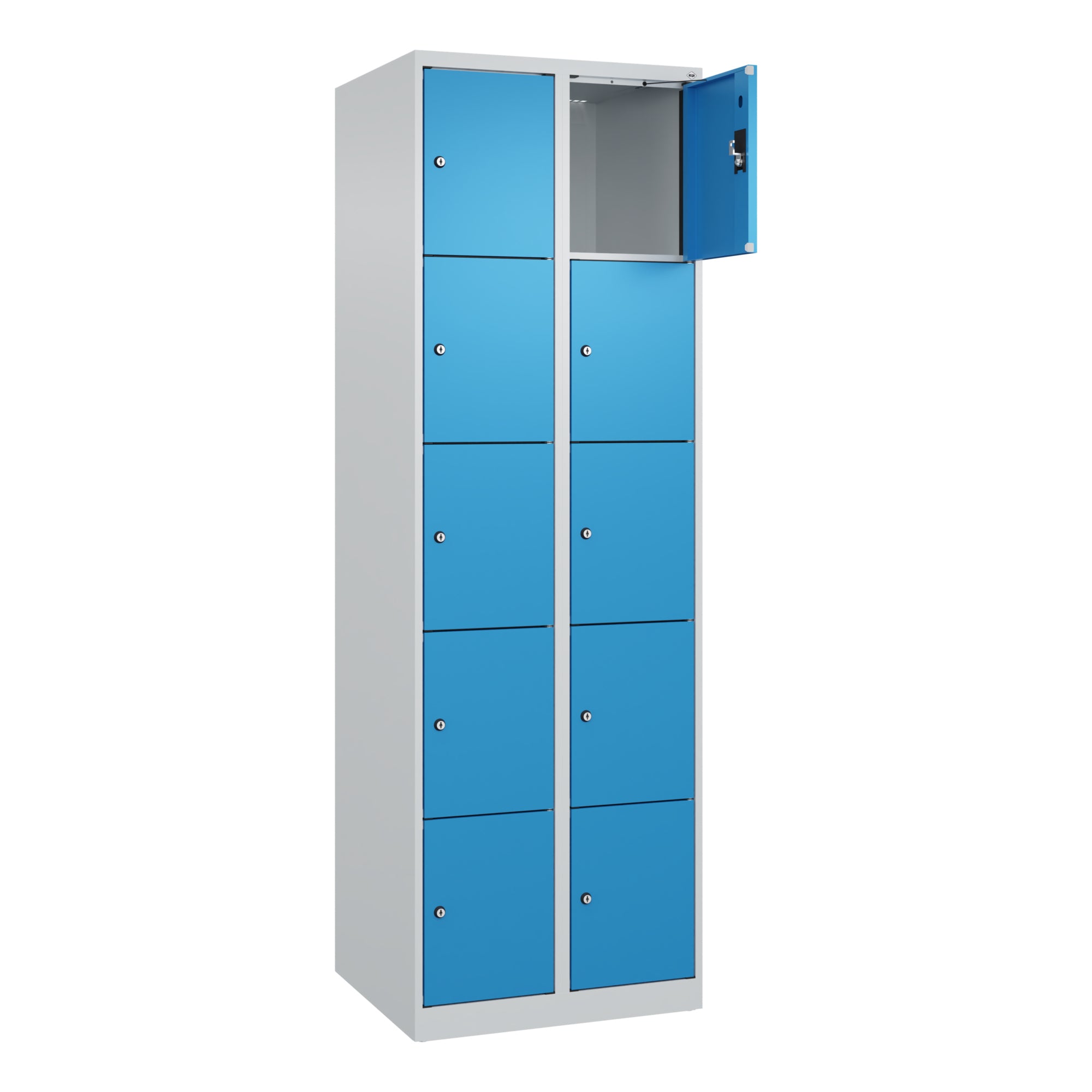 C+P Schließfachschrank Evolo PLUS, 600 x 1.850 x 500 cm (B x H x T)