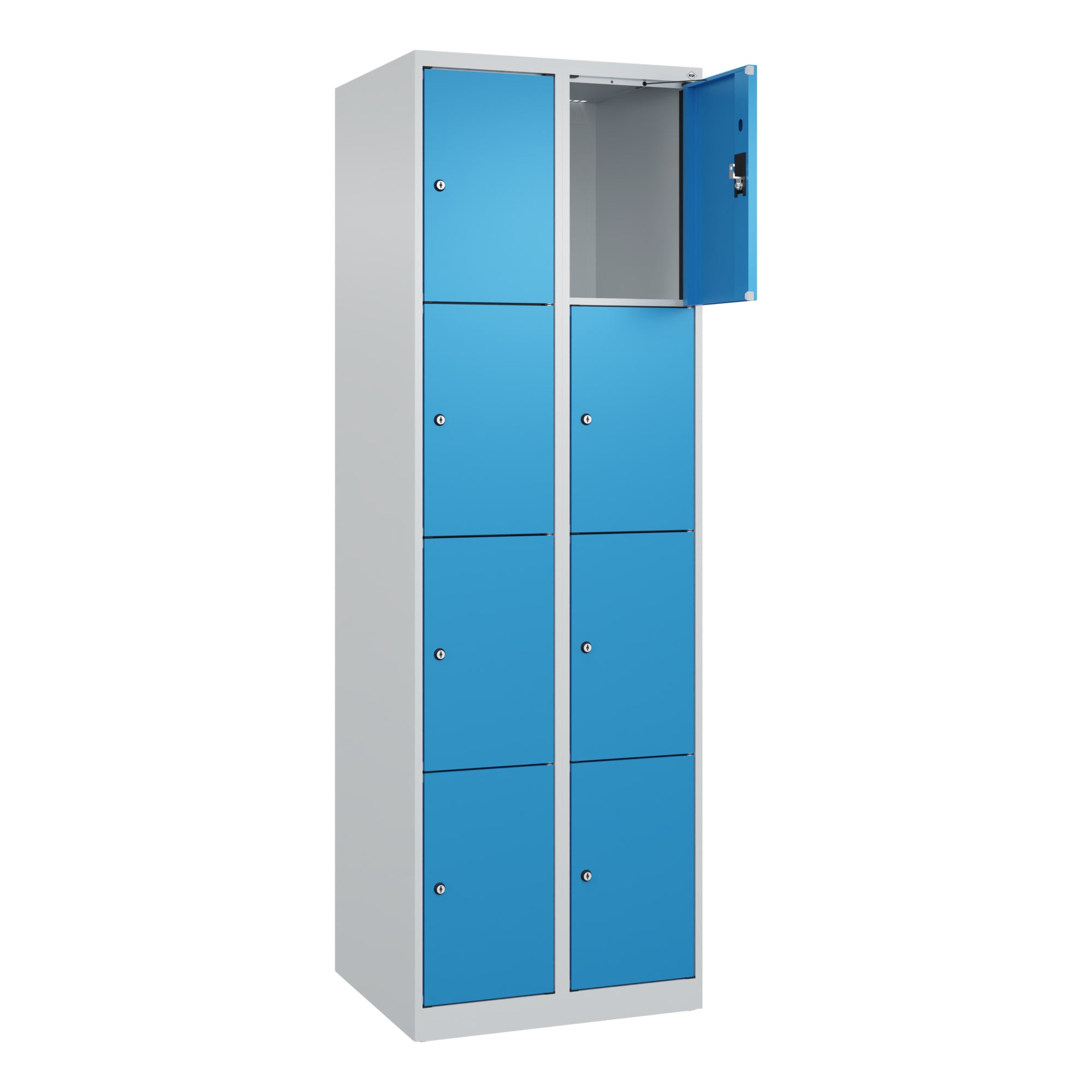 C+P Schließfachschrank Evolo PLUS, 600 x 1.850 x 500 cm (B x H x T)