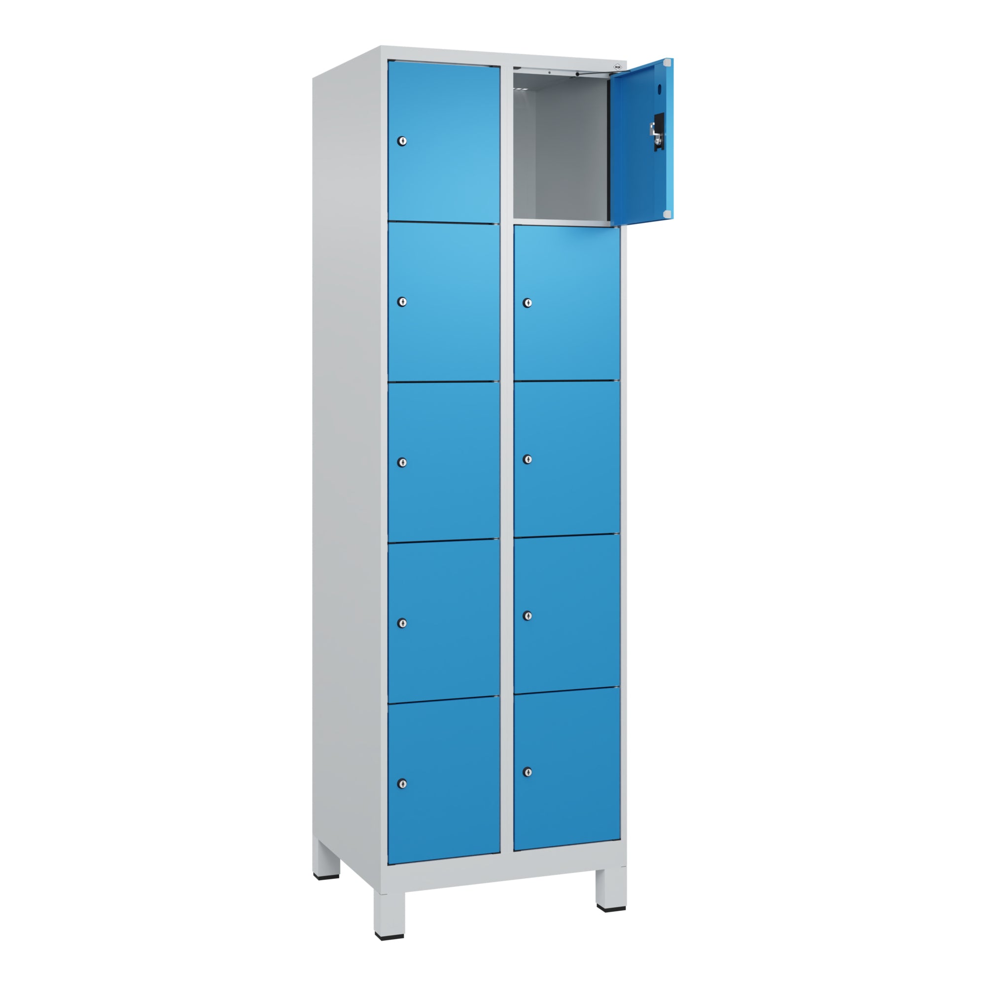 C+P Schließfachschrank Evolo PLUS, 600 x 1.950 x 500 mm (B x H x T)