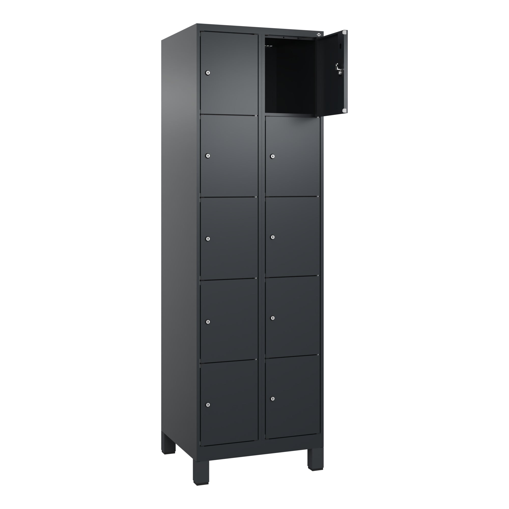 C+P Schließfachschrank Evolo PLUS, 600 x 1.950 x 500 mm (B x H x T)