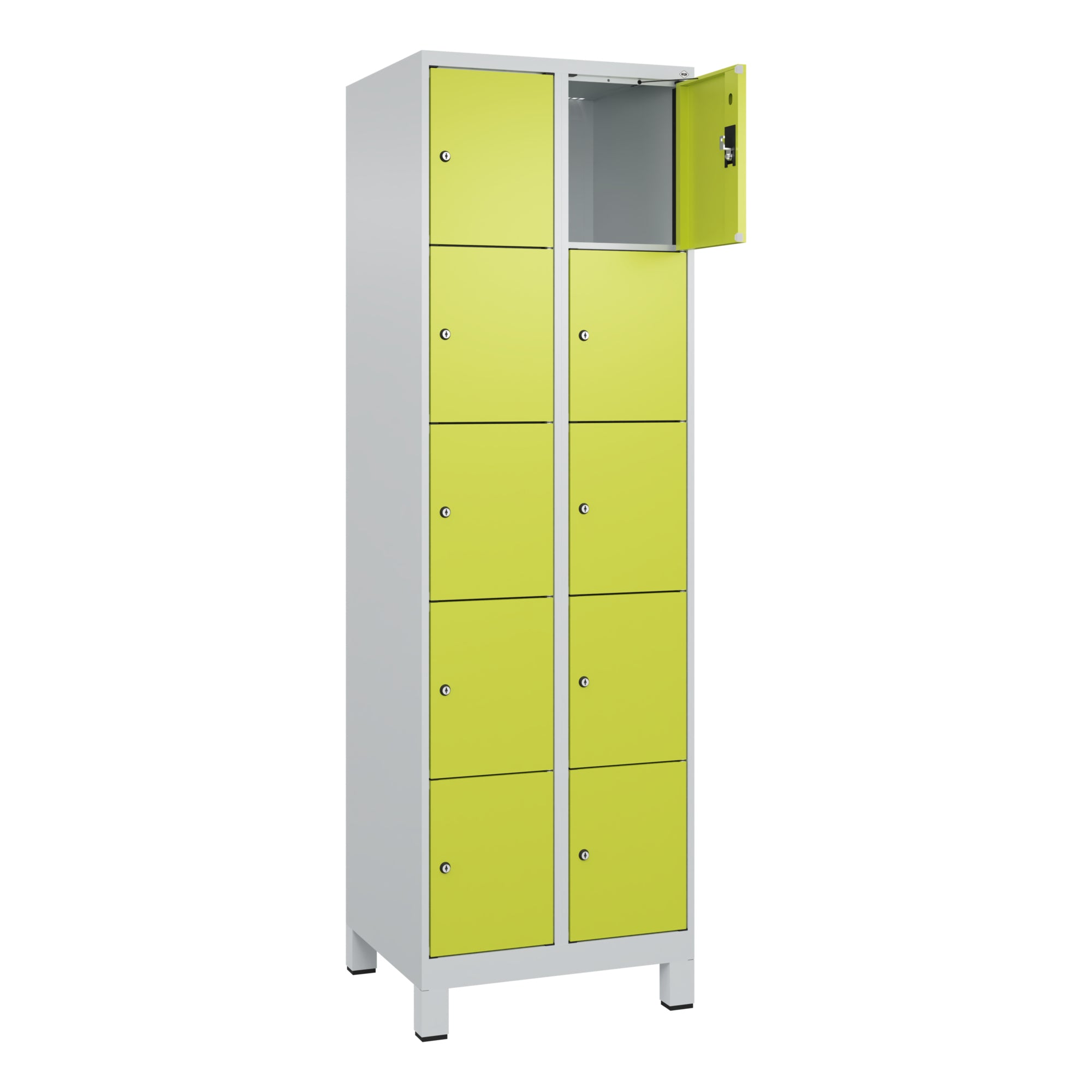 C+P Schließfachschrank Evolo PLUS, 600 x 1.950 x 500 mm (B x H x T)